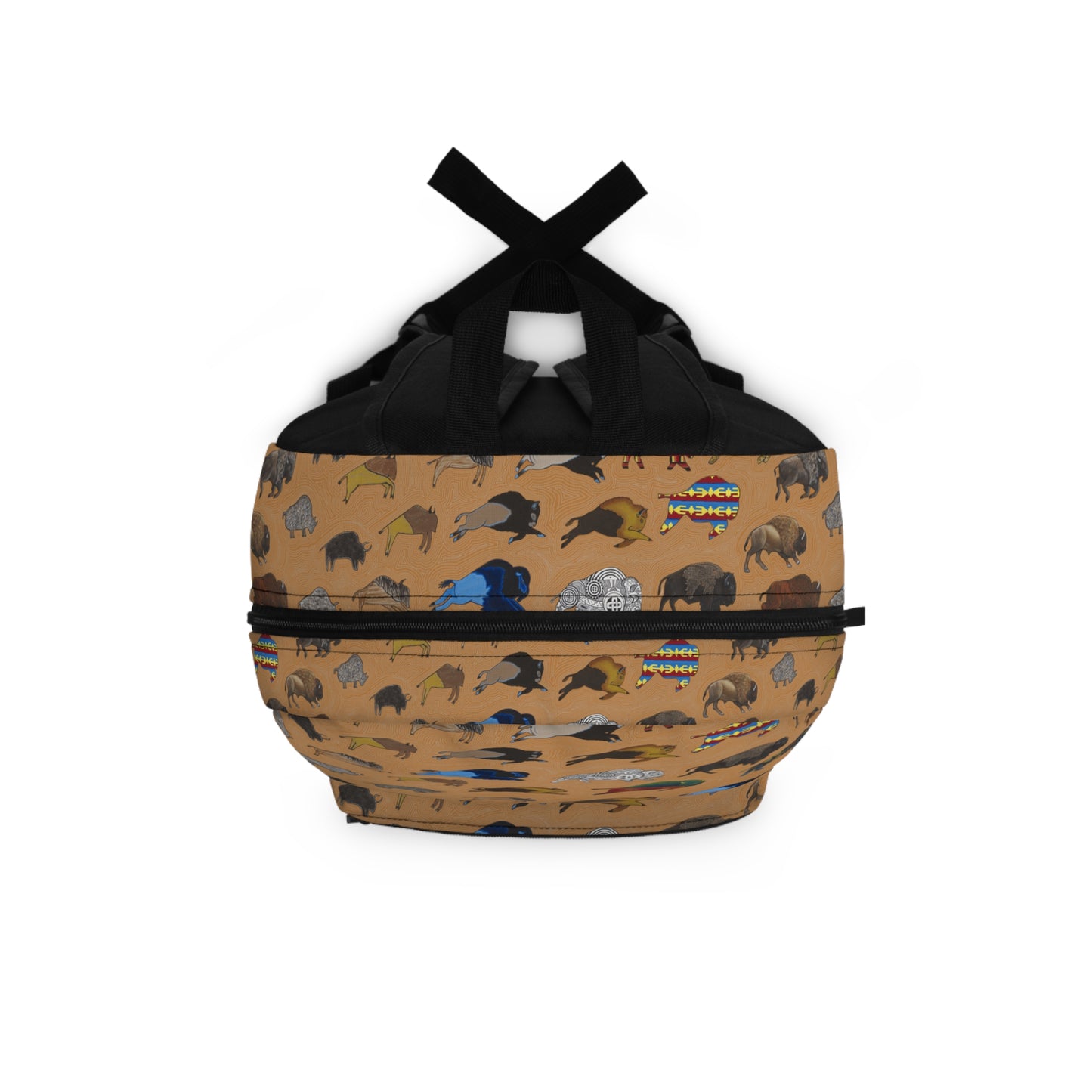 Backpack, Brown, Bison Transition, Buffalo, Native American, Hiking, Camping, Travel