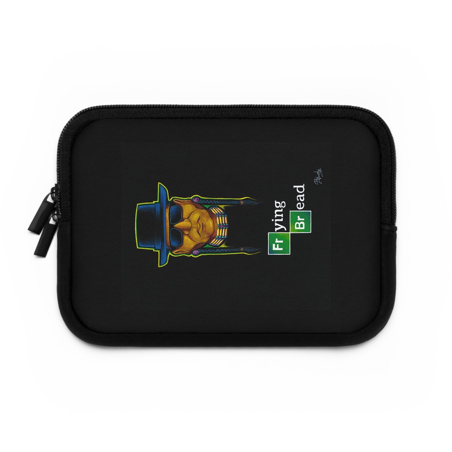 Laptop Sleeve, Walter Red, Frying Bread, Native American, Native Humor, Native Pop Art