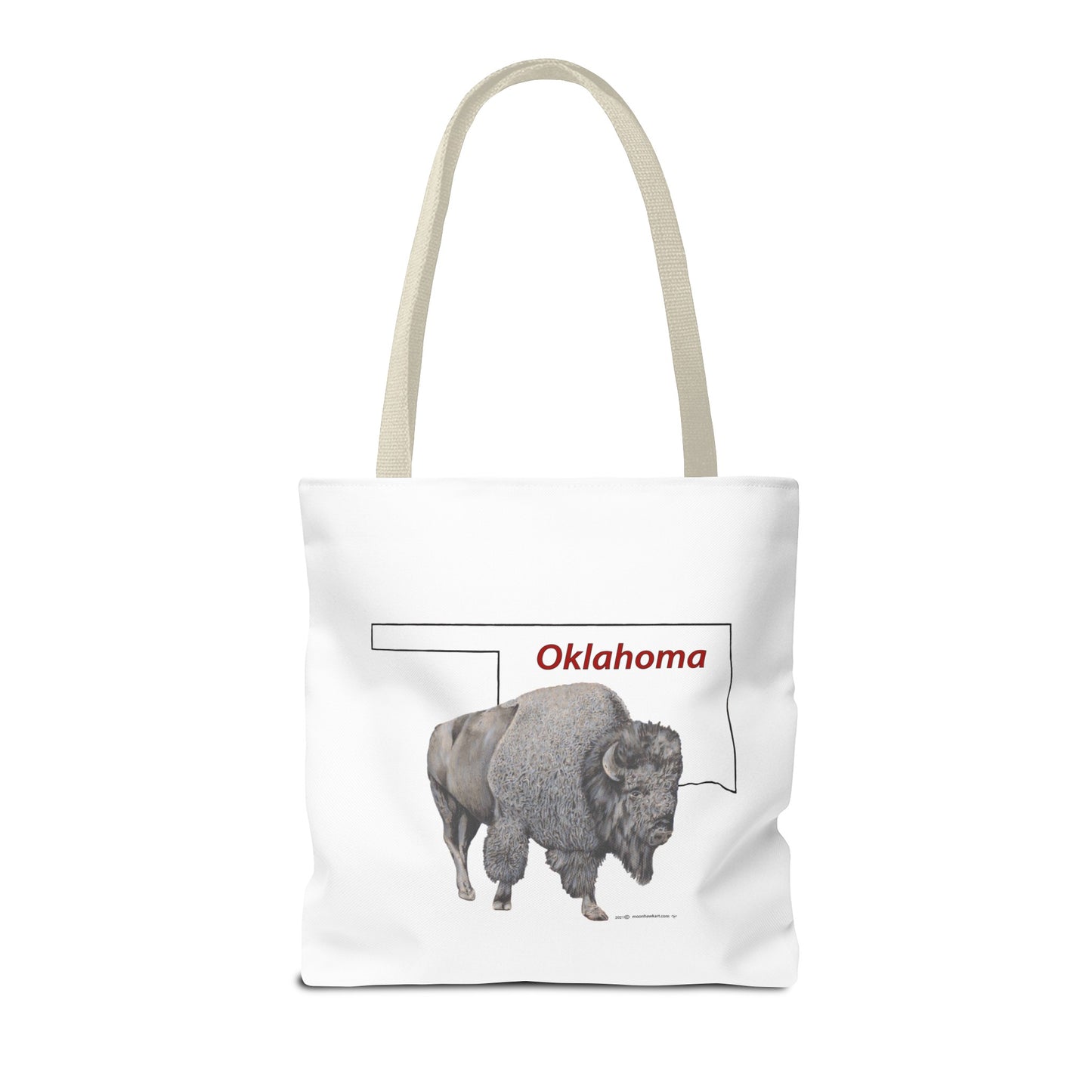 Oklahoma Bison Tote Bag