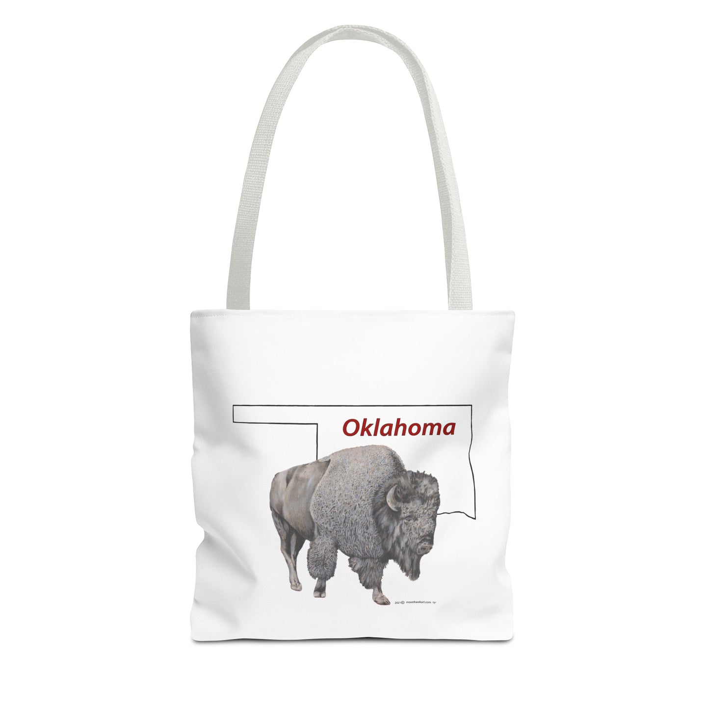 Oklahoma Bison Tote Bag