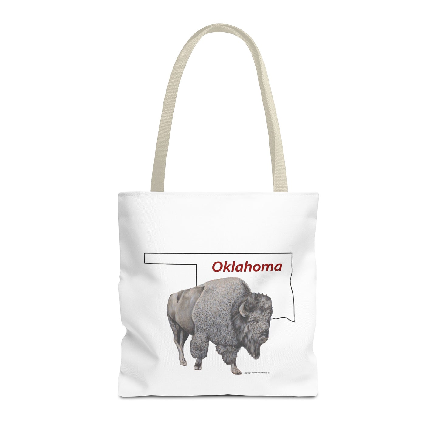 Oklahoma Bison Tote Bag
