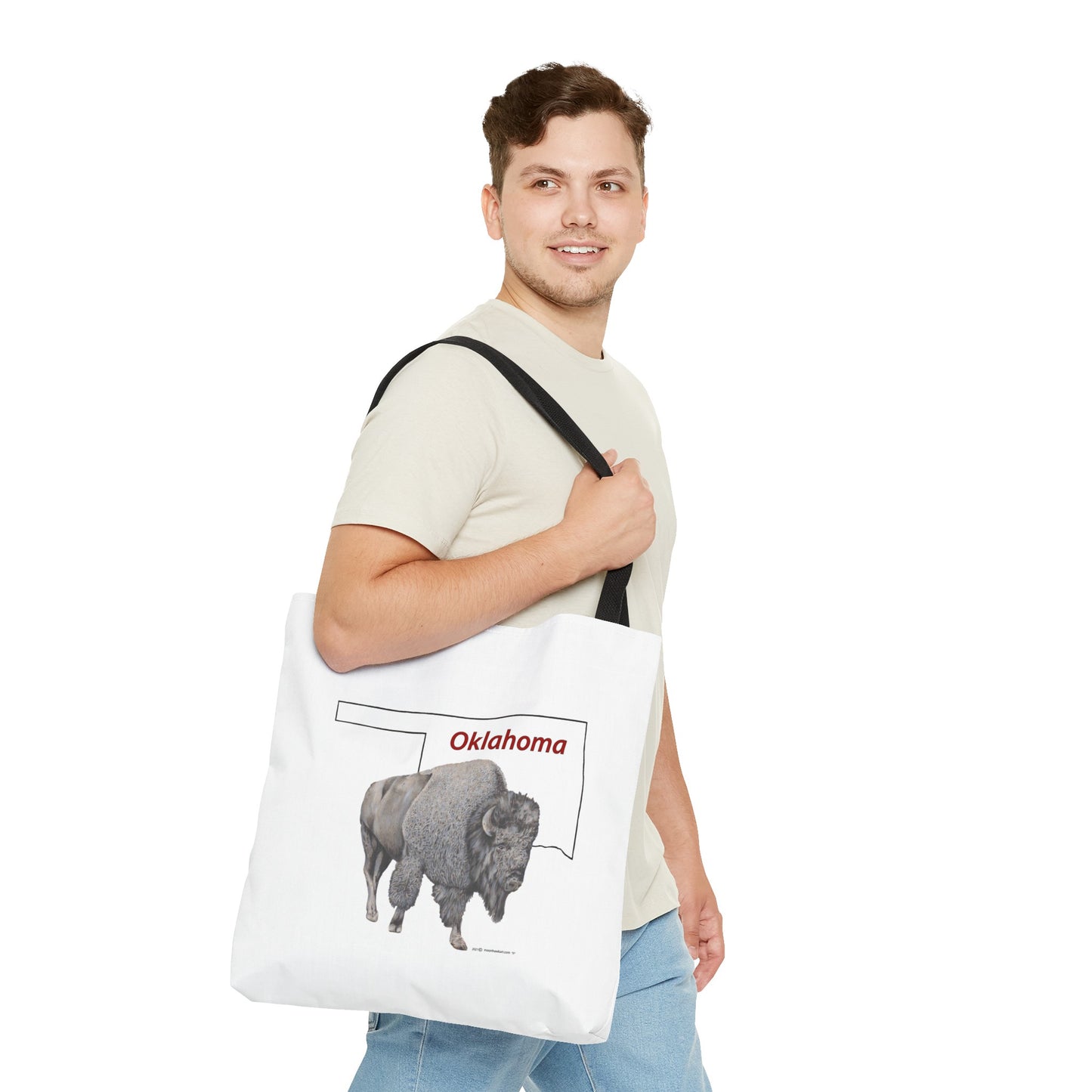Oklahoma Bison Tote Bag