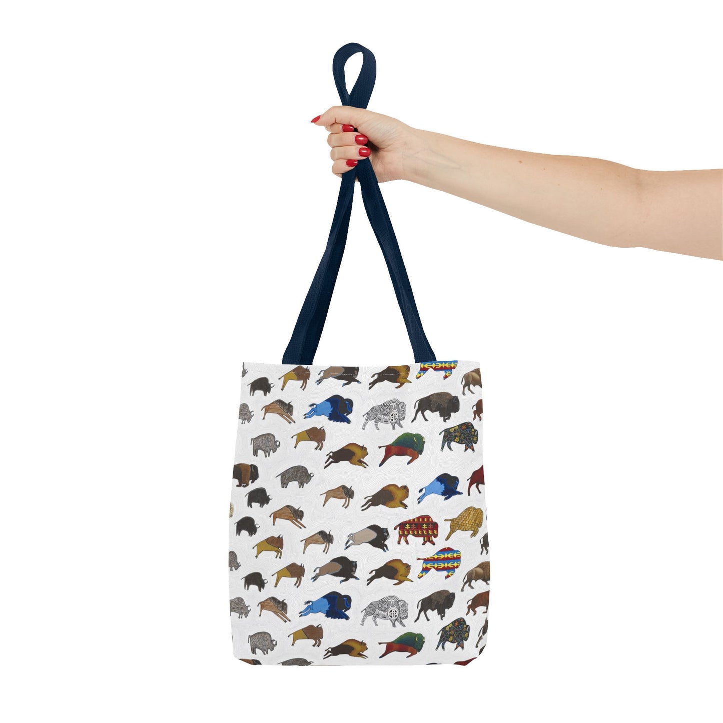 Tote Bag, Bison Transition, Buffalo, Native American
