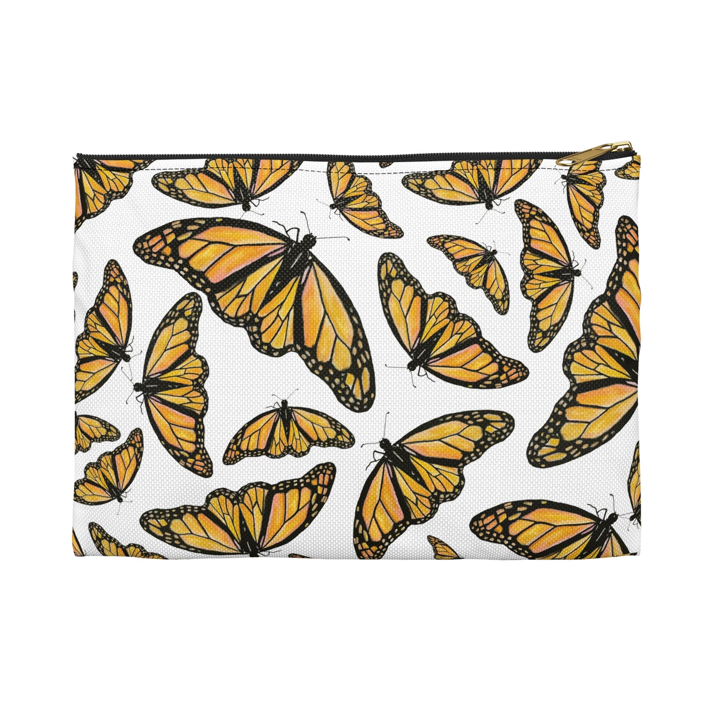 Accessory Pouch, Monarchs, Butterflies, Kamama