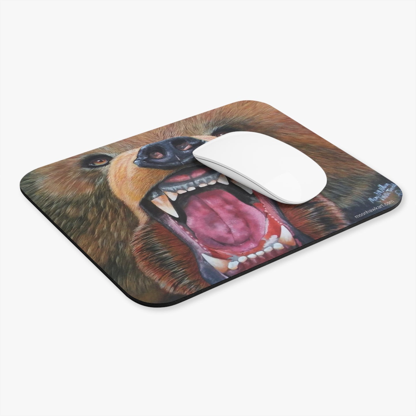 Mouse Pad (Rectangle), Bear Clan, Cherokee, Native American