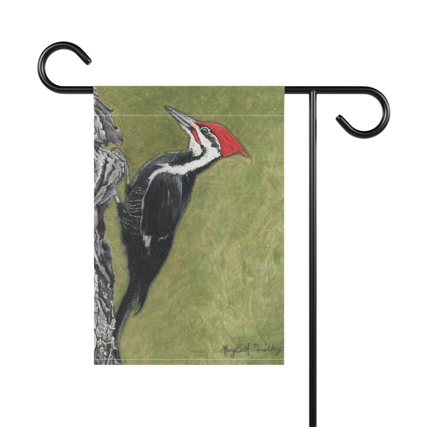 Garden & House Banner, Pileated Woodpecker