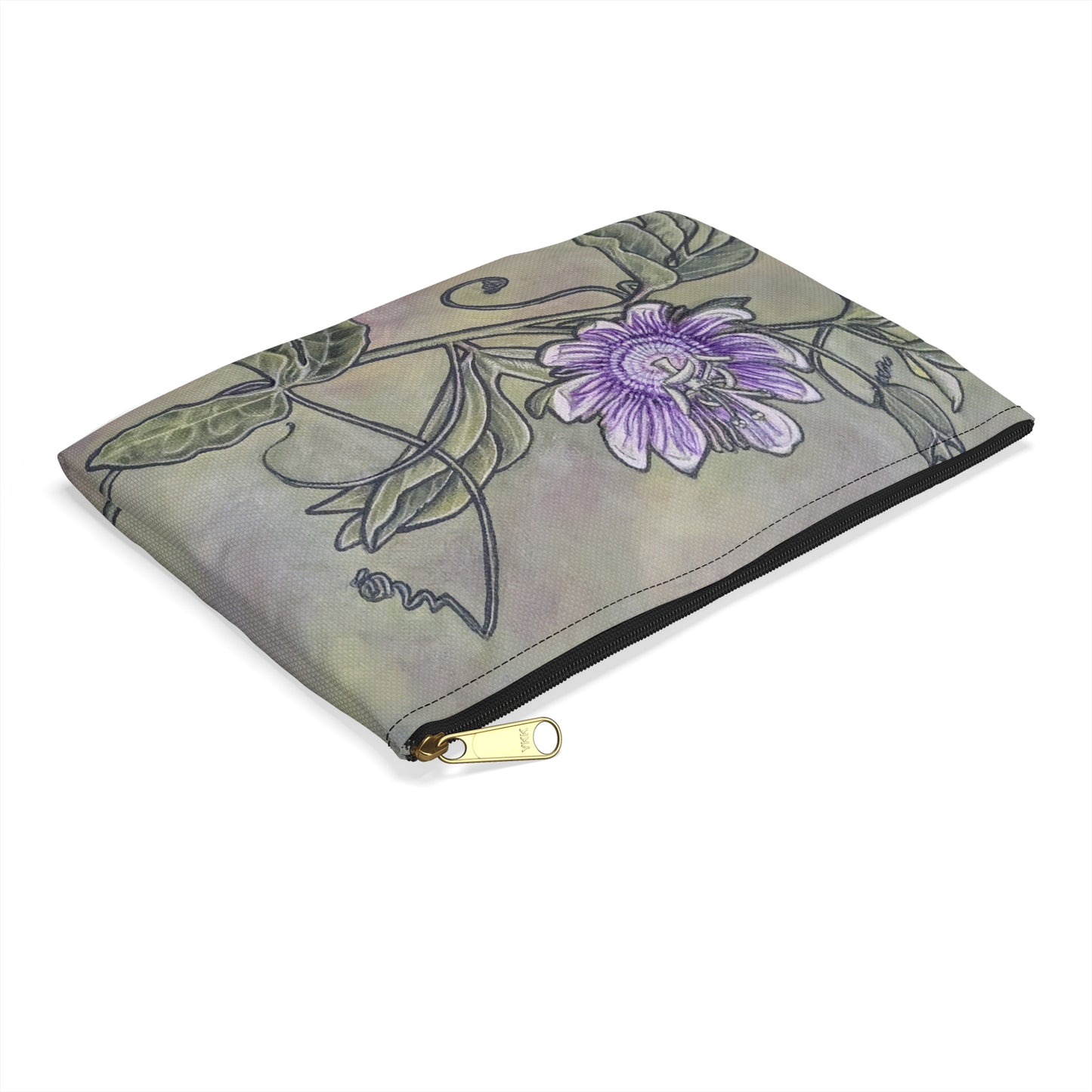 Accessory Pouch, Passion Flower, Passiflora, Maypop, Oklahoma Native, Wildflower