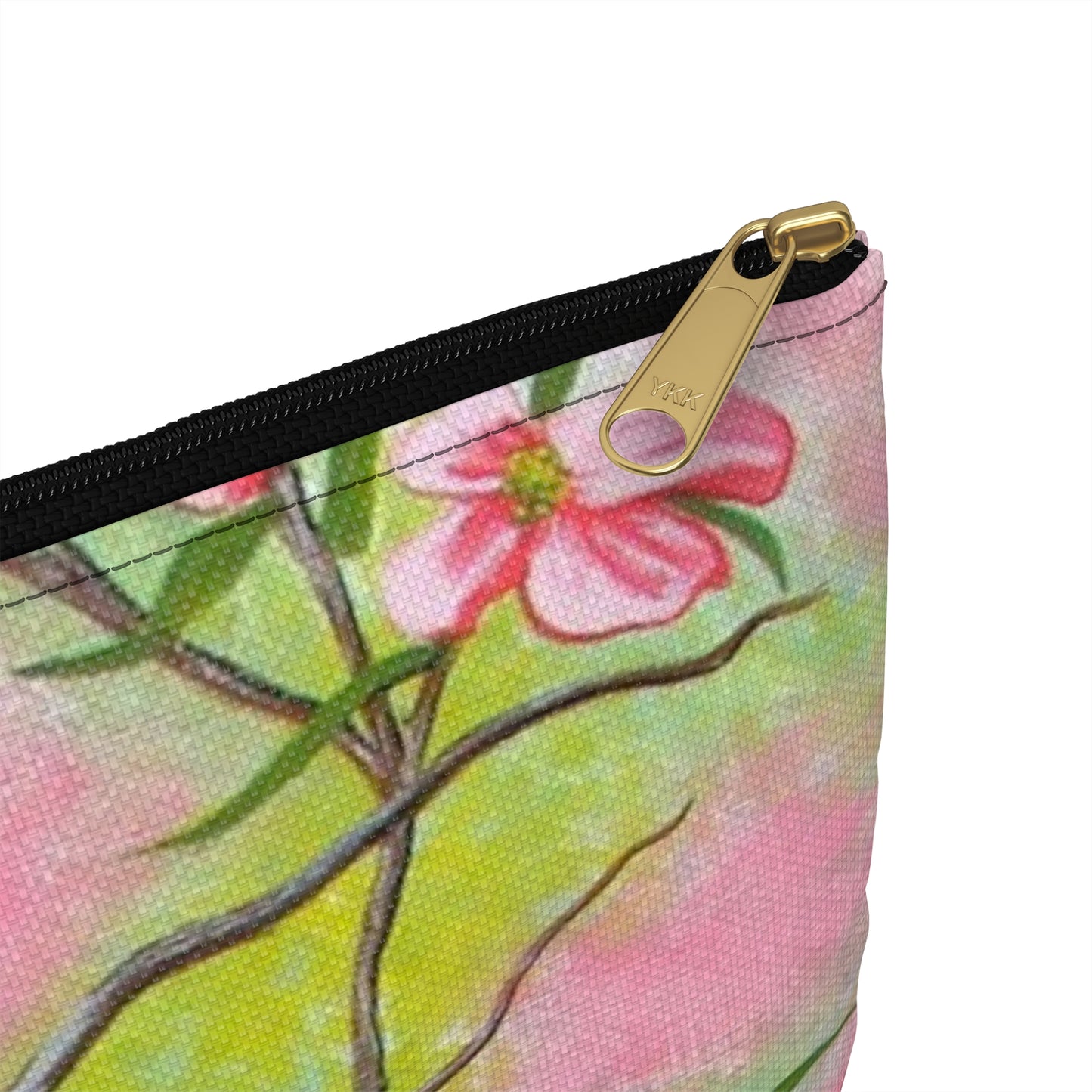 Accessory Pouch, Eastern Bluebird, Dogwood, Pretty In Pink, Wild Bird, Songbird, Oklahoma