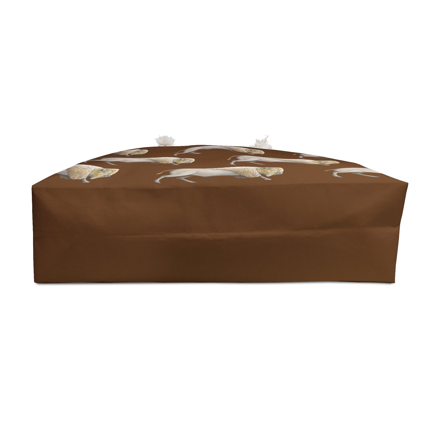 Weekender Bag, Brown, White Bison, Native American, PowWow