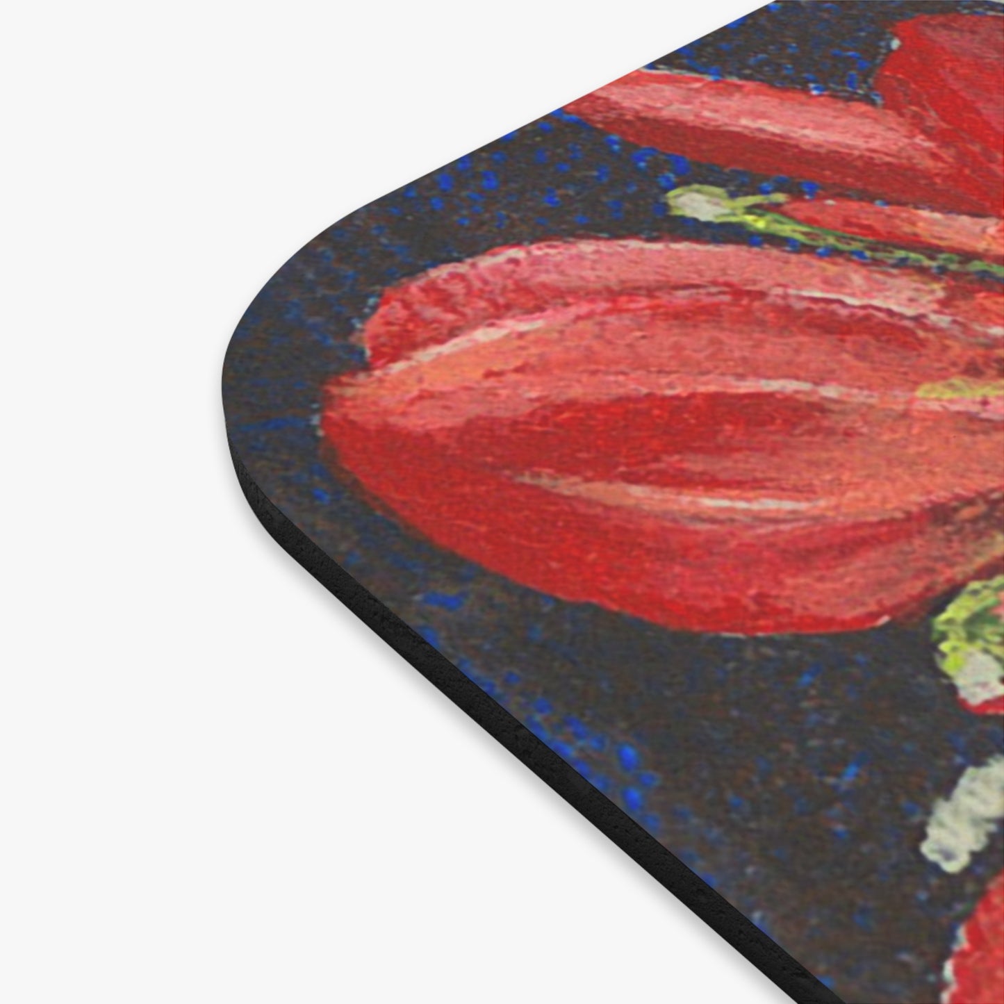 Mouse Pad (Rectangle), Indian Paintbrush, Red Floral, Oklahoma, Native Wildflowers