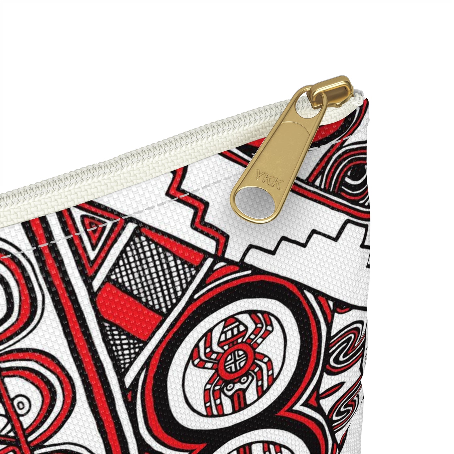 Accessory Pouch, SouthEast Spider Motif, Grandmother Spider, Native Design, Ancient Tribal Mound Design