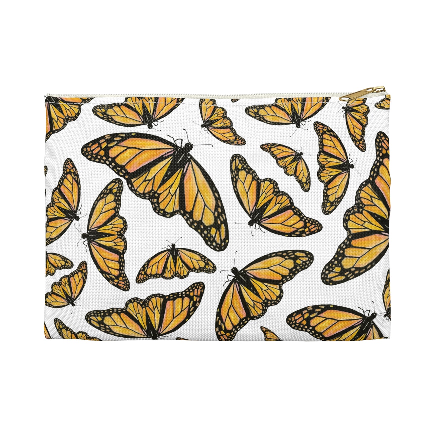 Accessory Pouch, Monarchs, Butterflies, Kamama