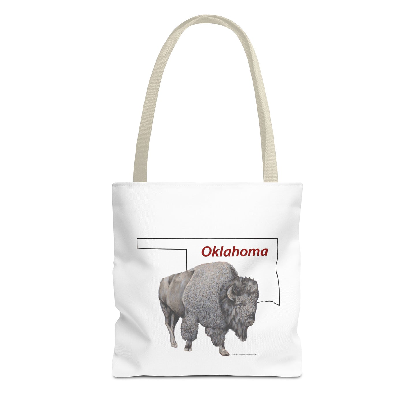 Oklahoma Bison Tote Bag