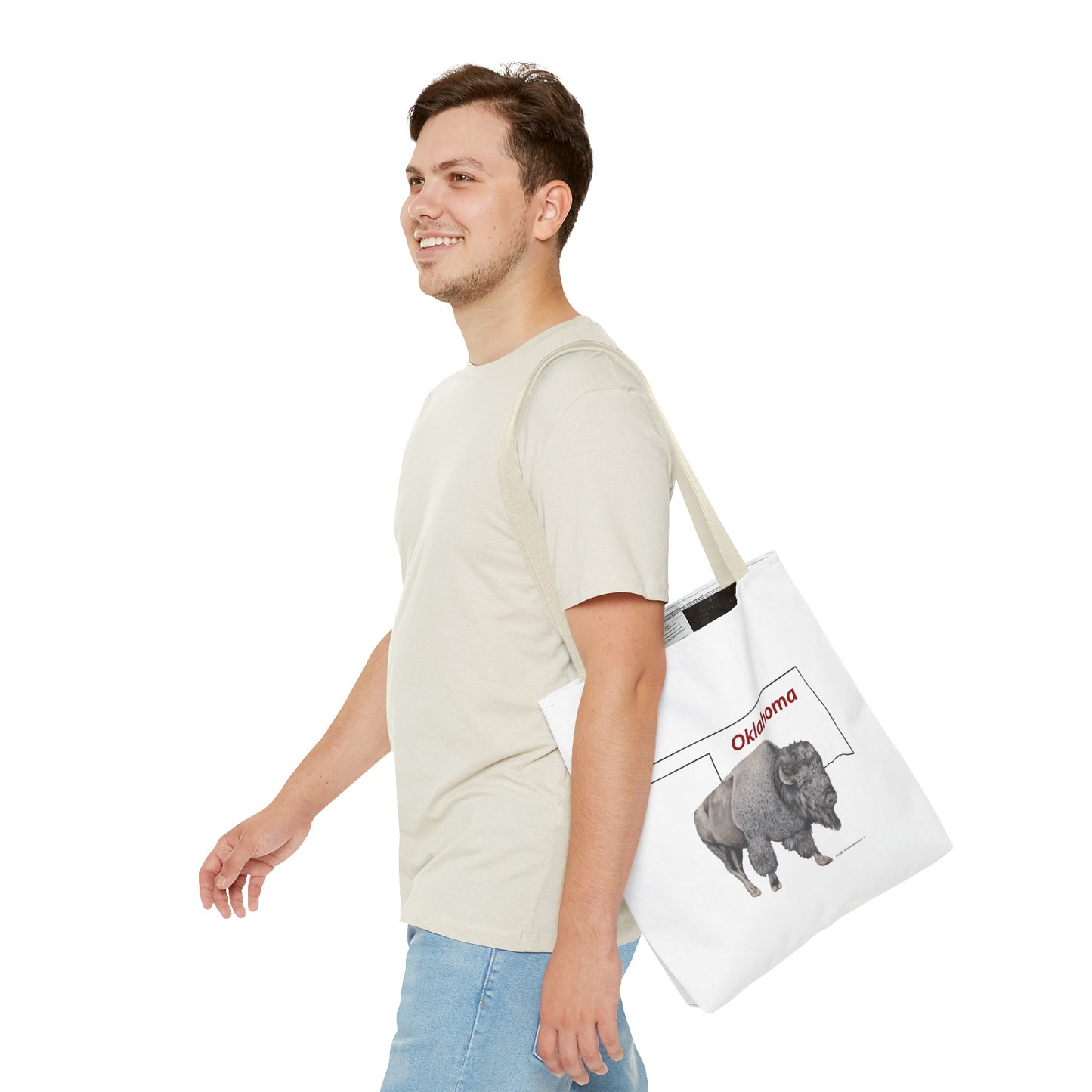 Oklahoma Bison Tote Bag