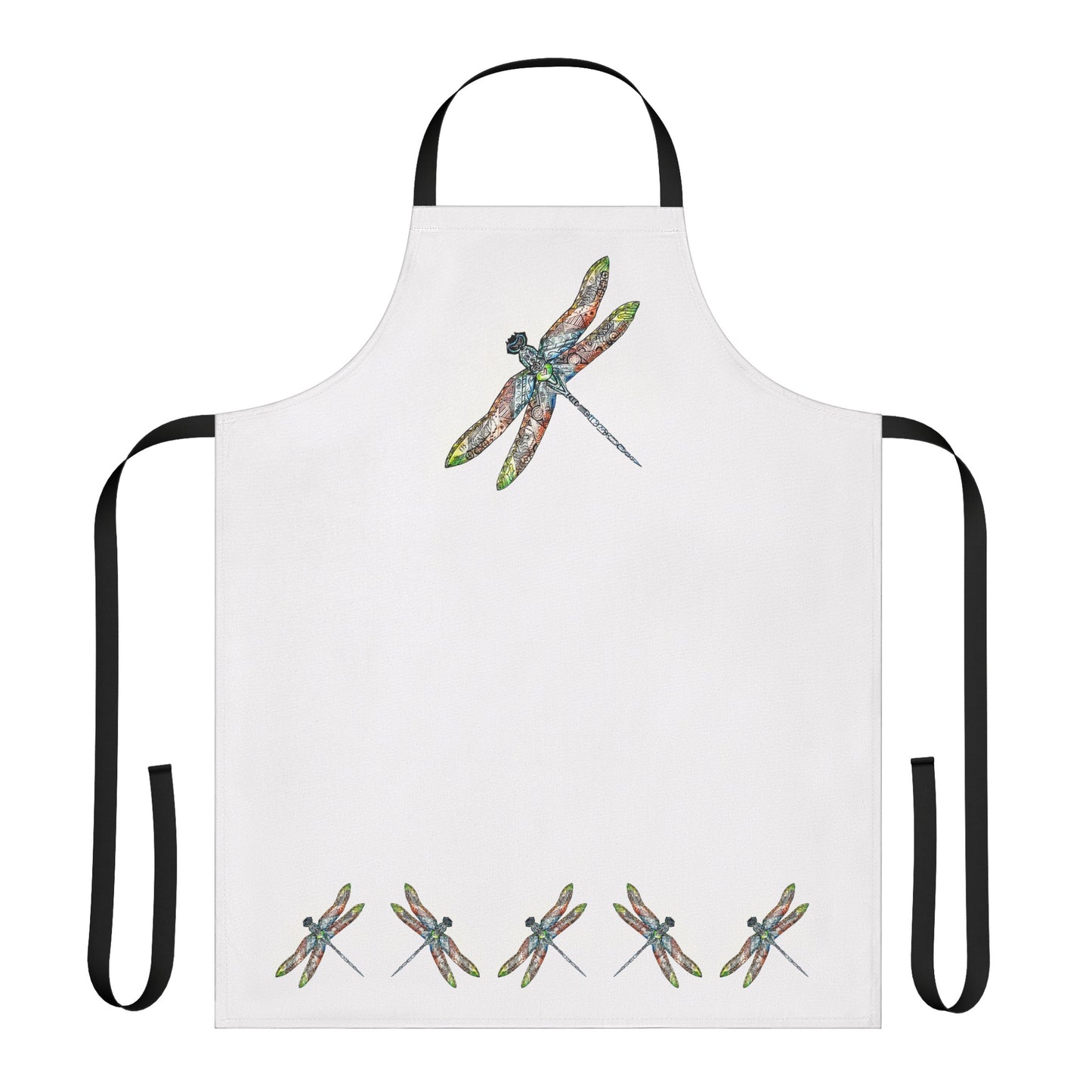 Apron with Dragonflies