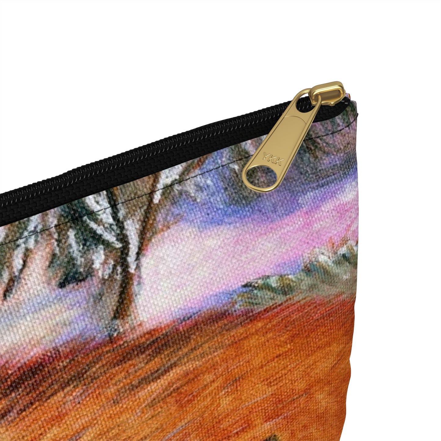 Accessory Pouch, Red Foxes, Brothers, Winter Scene