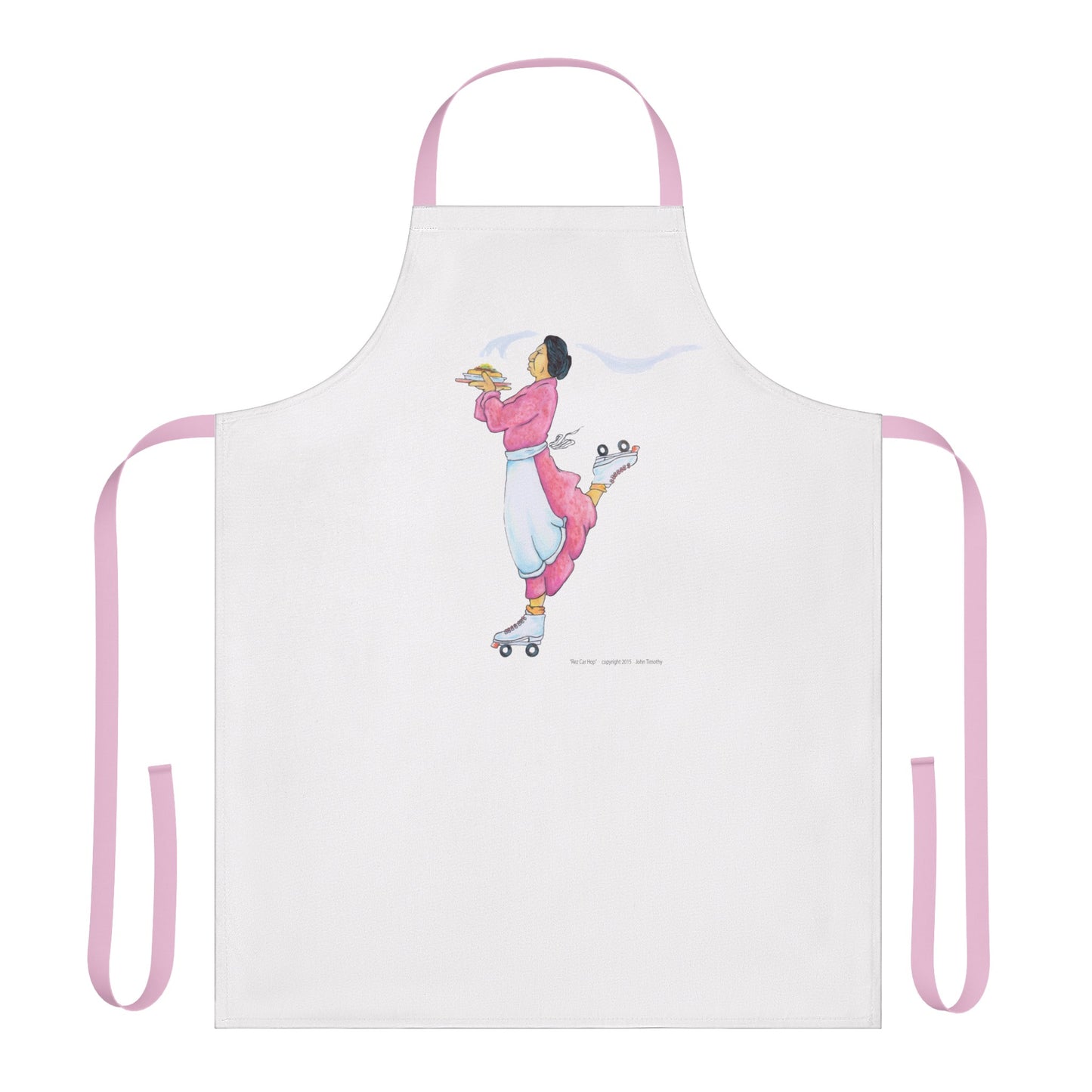 Apron, Rez Car Hop, Native American, Native Humor, Pop Art