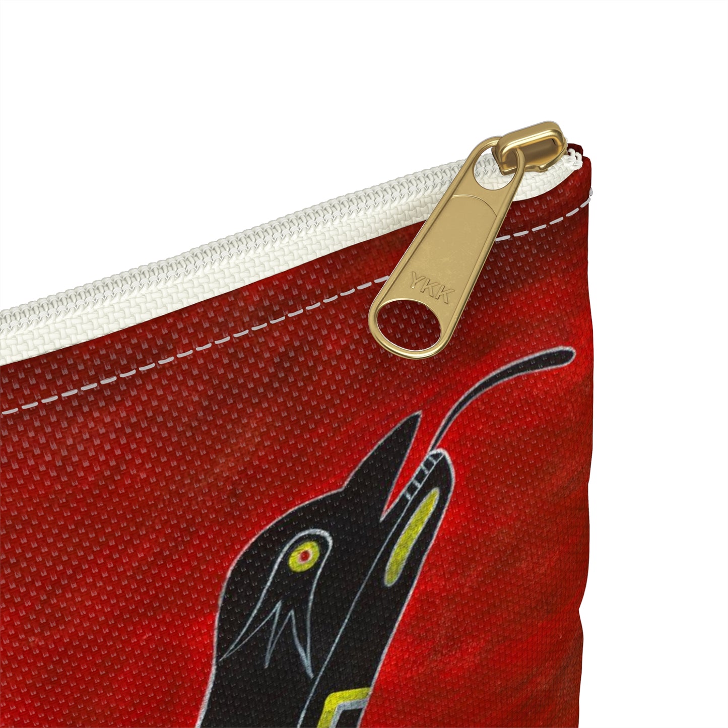 Accessory Pouch, Bird Serpent, SouthEast Mound Symbol, Ancient Tribal Motif