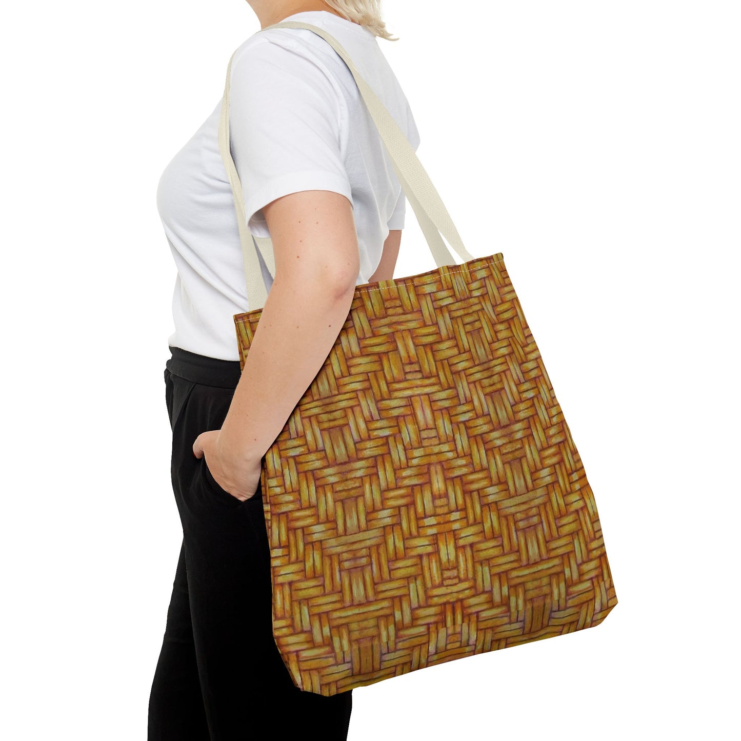Tote Bag — Euchee Basketweave Design - Native American