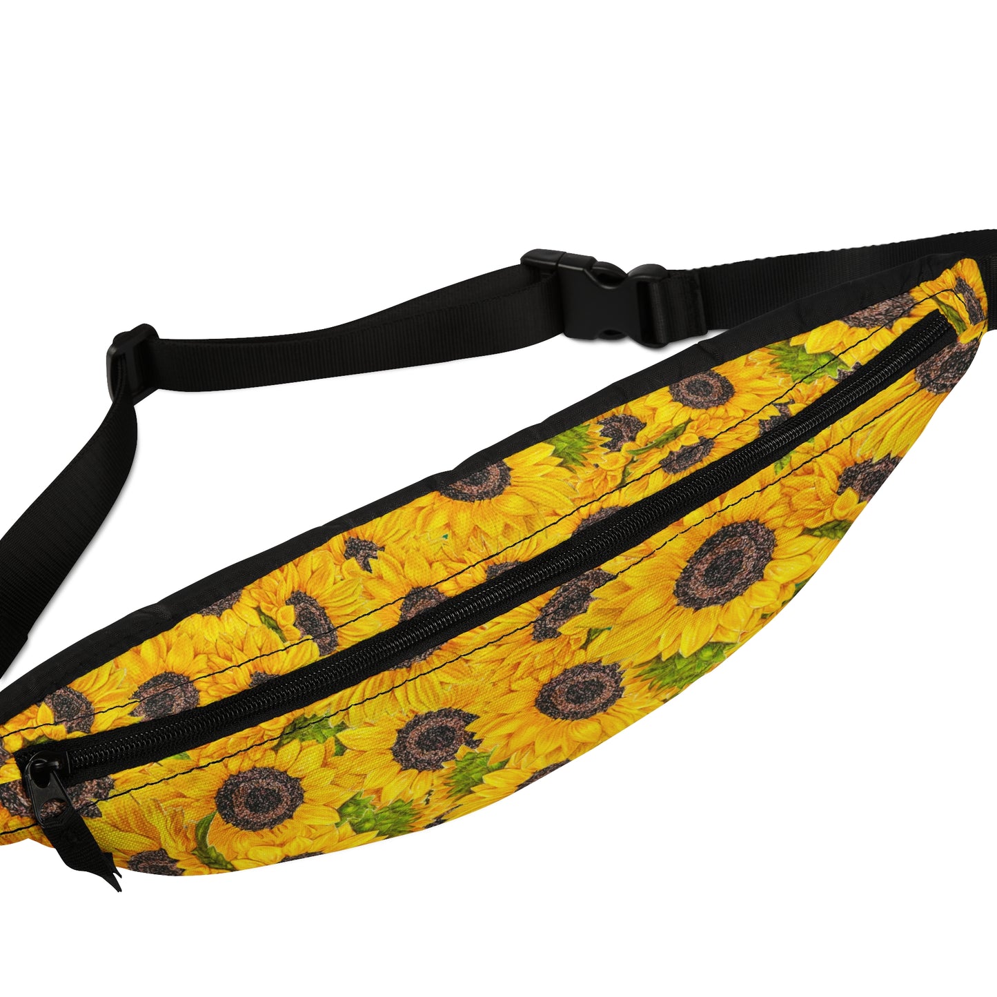 Fanny Pack, Sunflower Theme, Oklahoma Wildflower, Yellow Florals, Sunflower Art