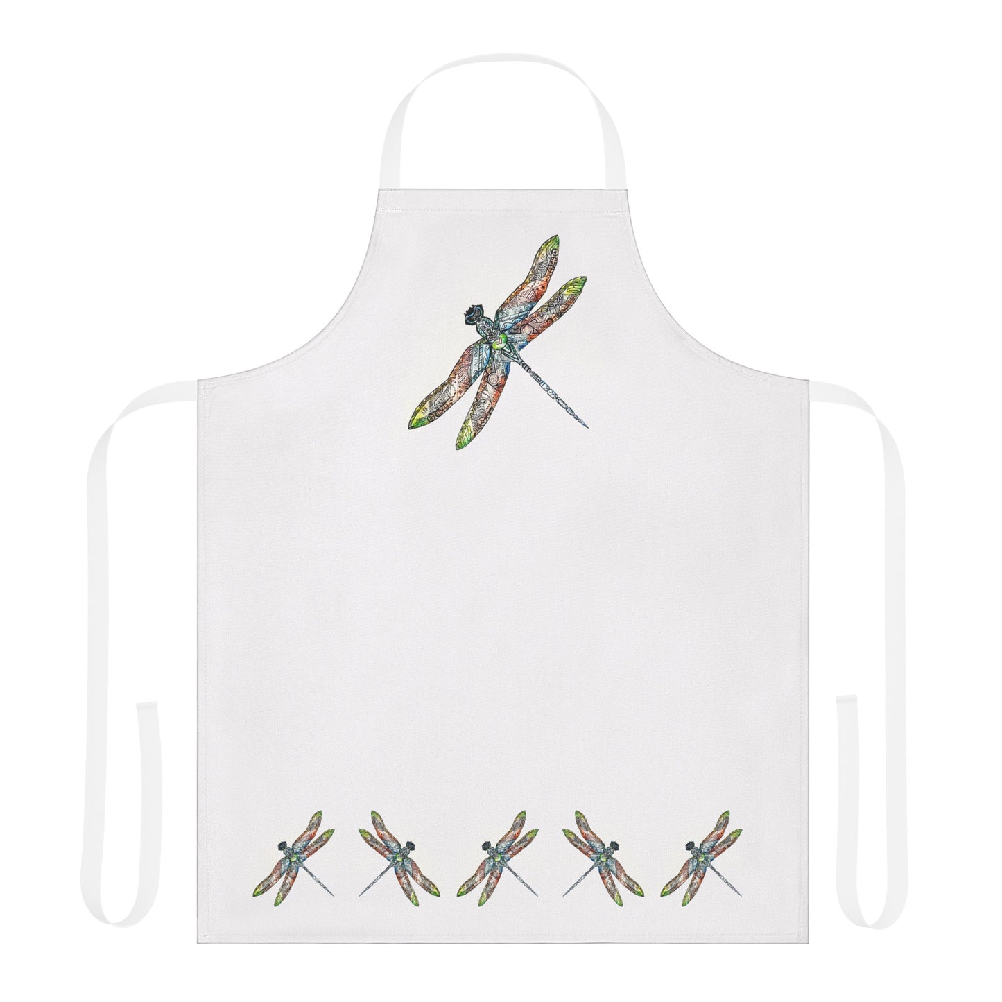 Apron with Dragonflies