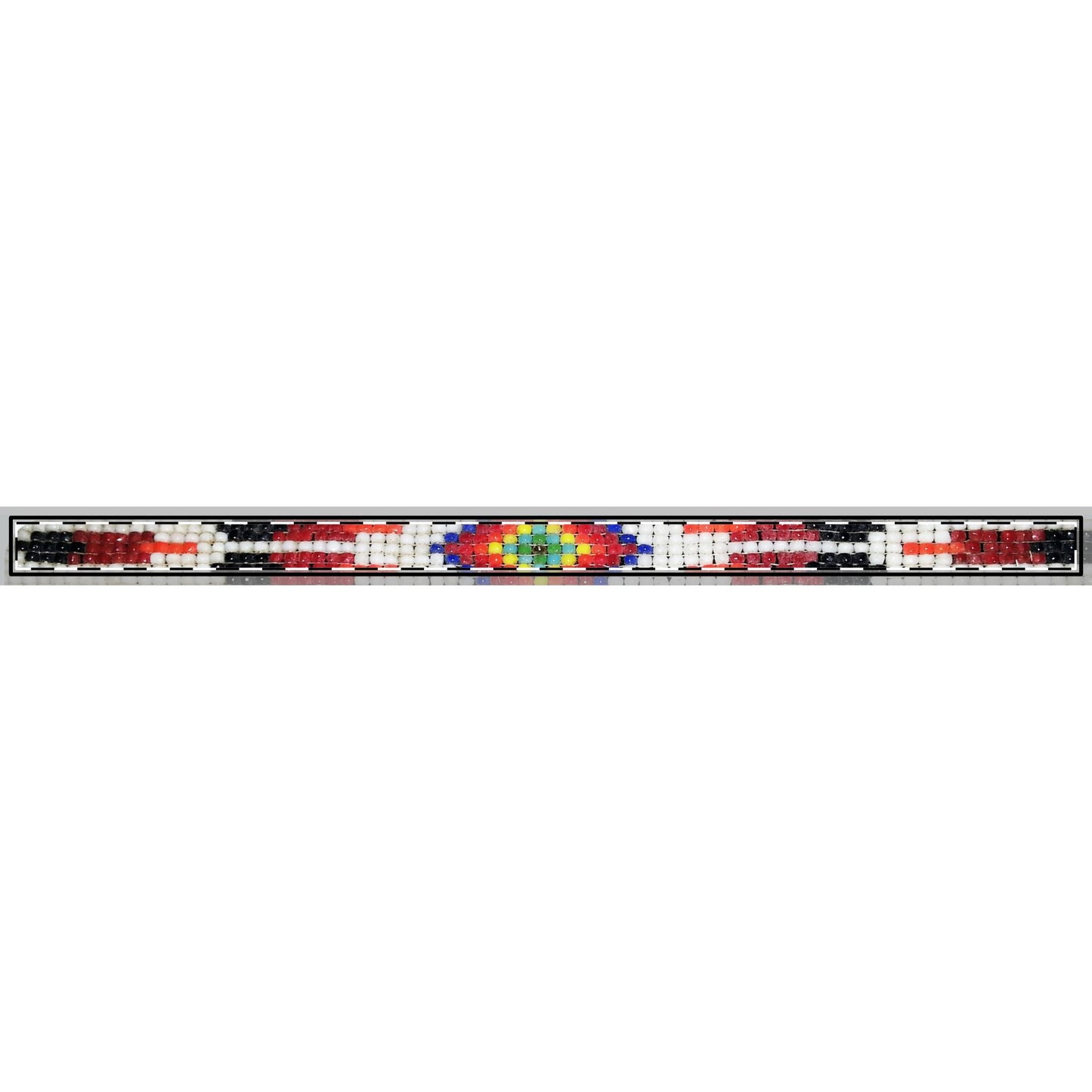 Clip-on Pet Collar, Native Bead Design, Native American, Oklahoma Style