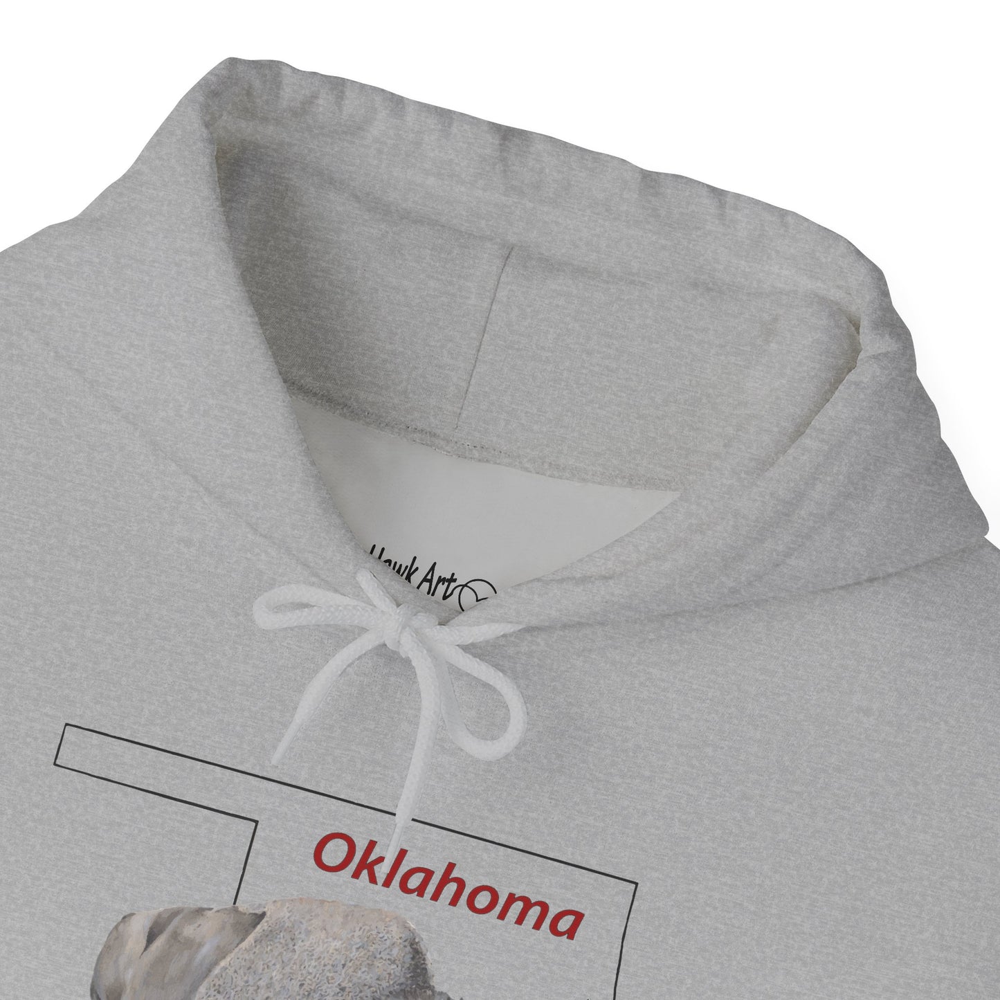 Unisex Heavy Blend™ Hooded Sweatshirt, Oklahoma, Bison
