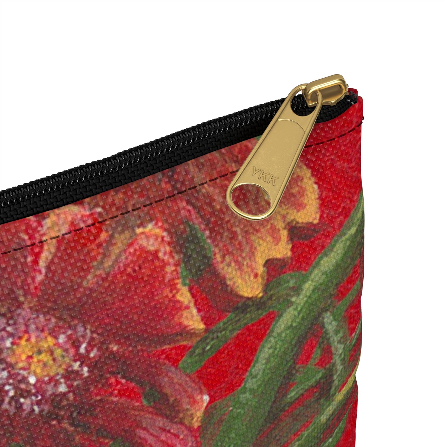 Accessory Pouch, Indian Blanket, Oklahoma State Wildflower, Native Floral