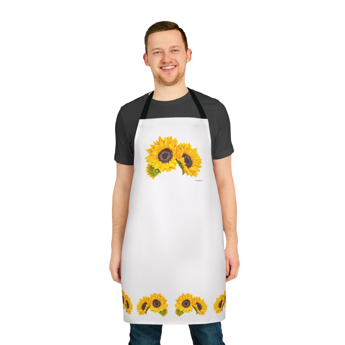 Apron with Sunflowers