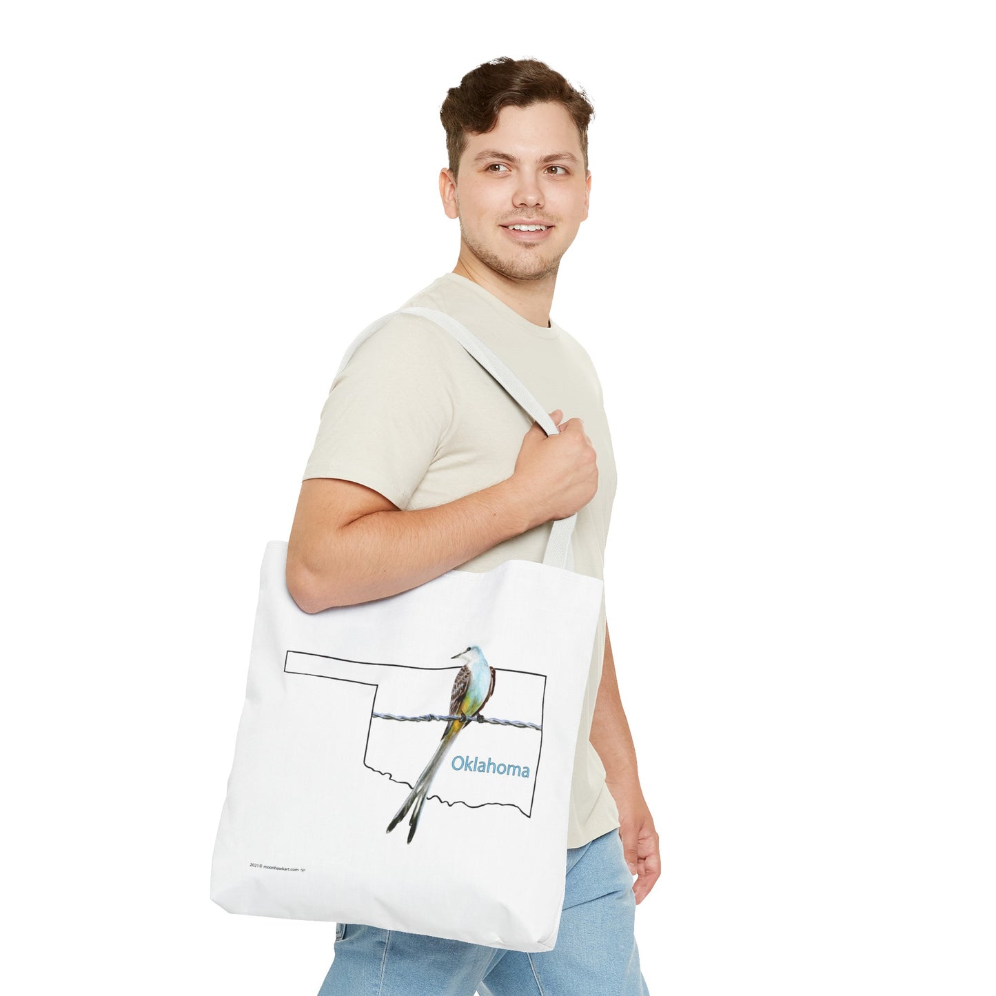 Oklahoma Scissortail Tote Bag,