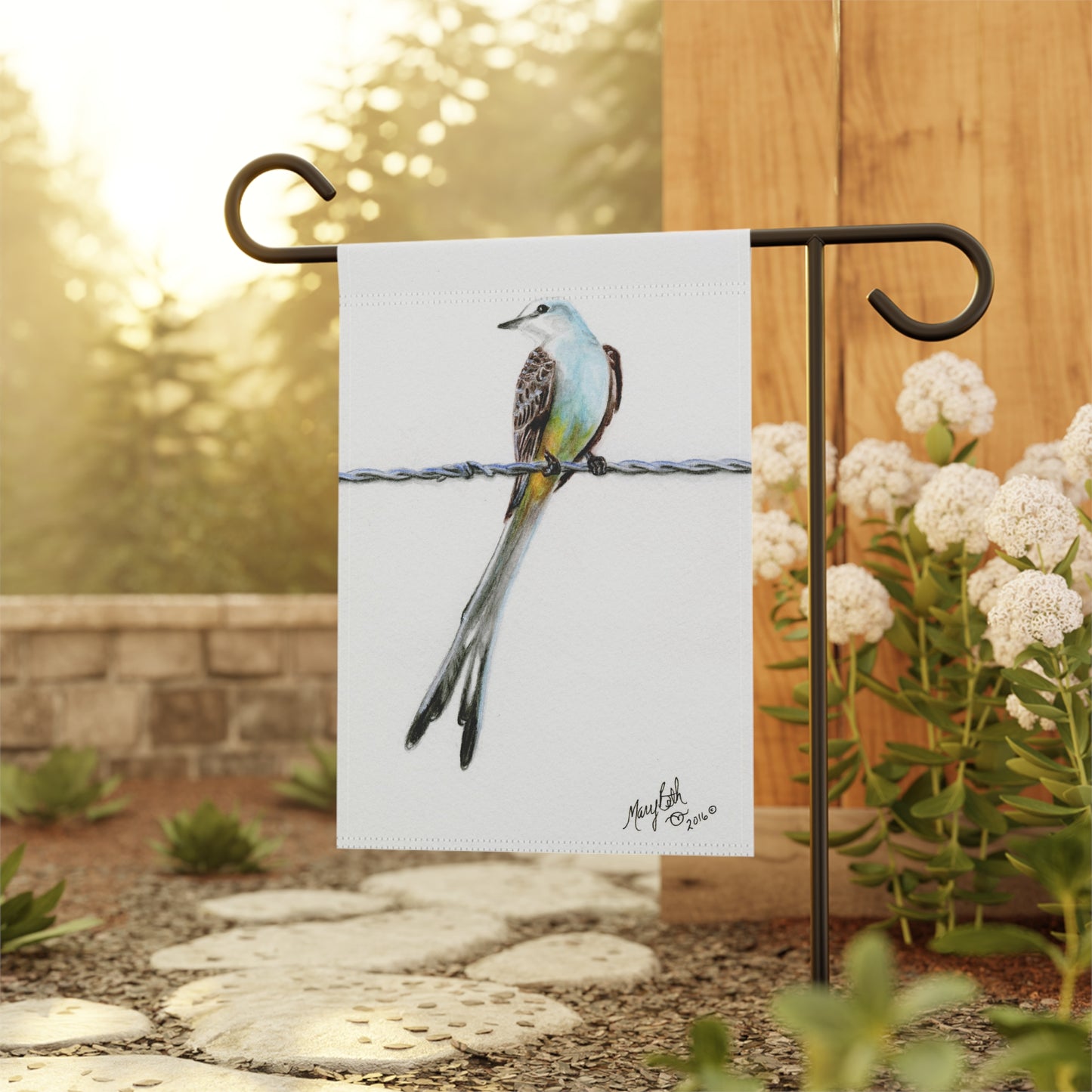 Garden & House Banner, Scissortail Flycatcher