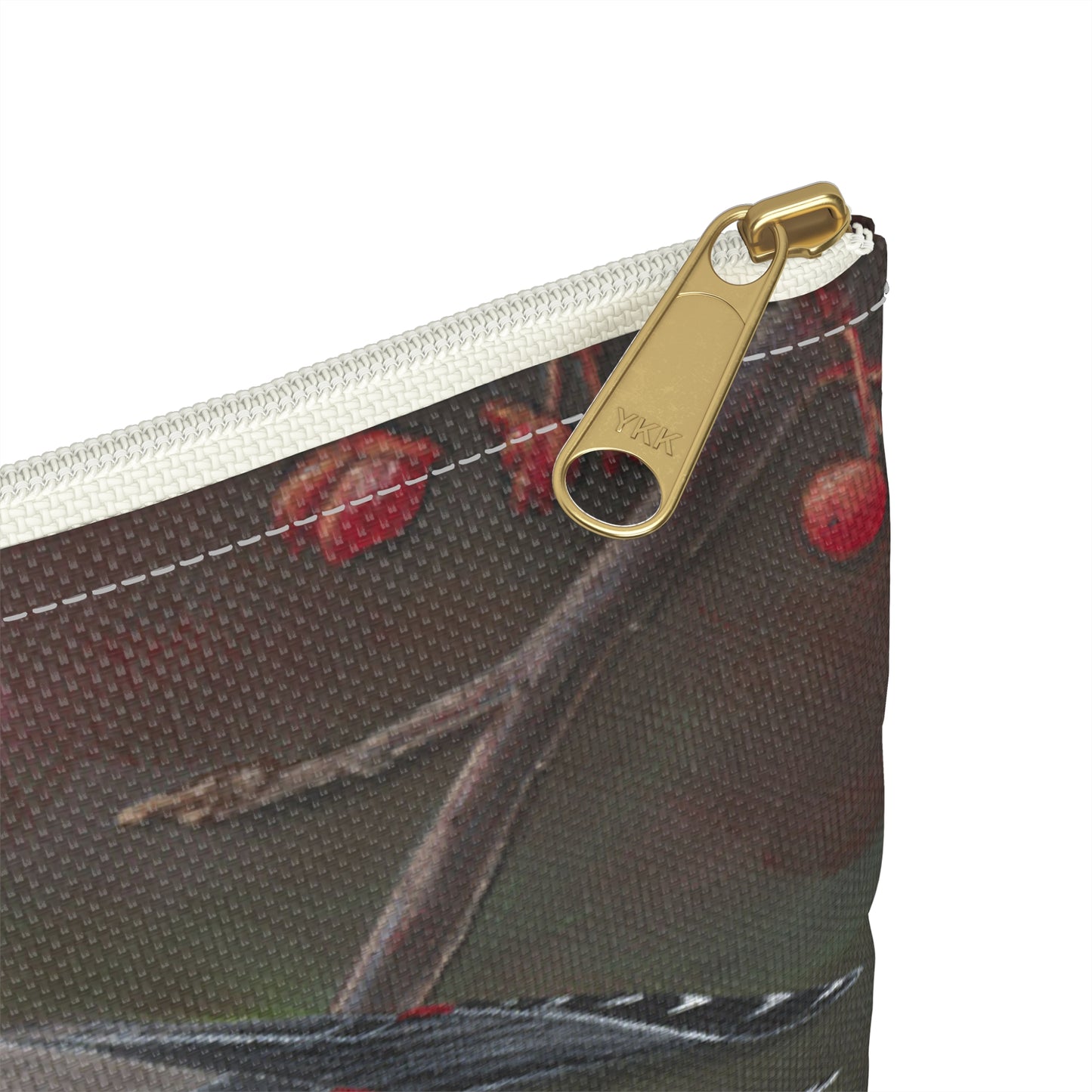 Accessory Pouch, Cedar Waxwing, Wild Bird, Song Bird, Travel Bag