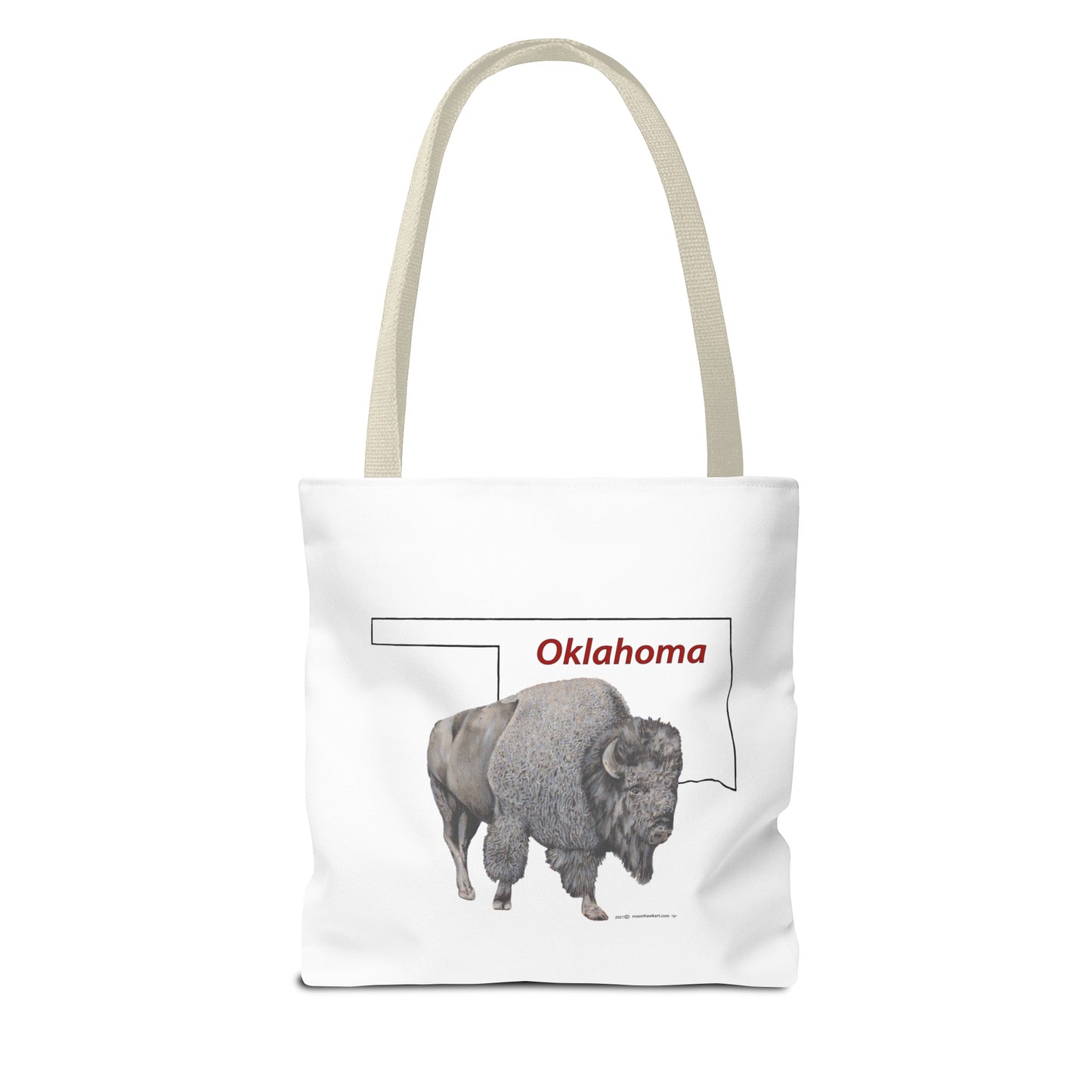 Oklahoma Bison Tote Bag