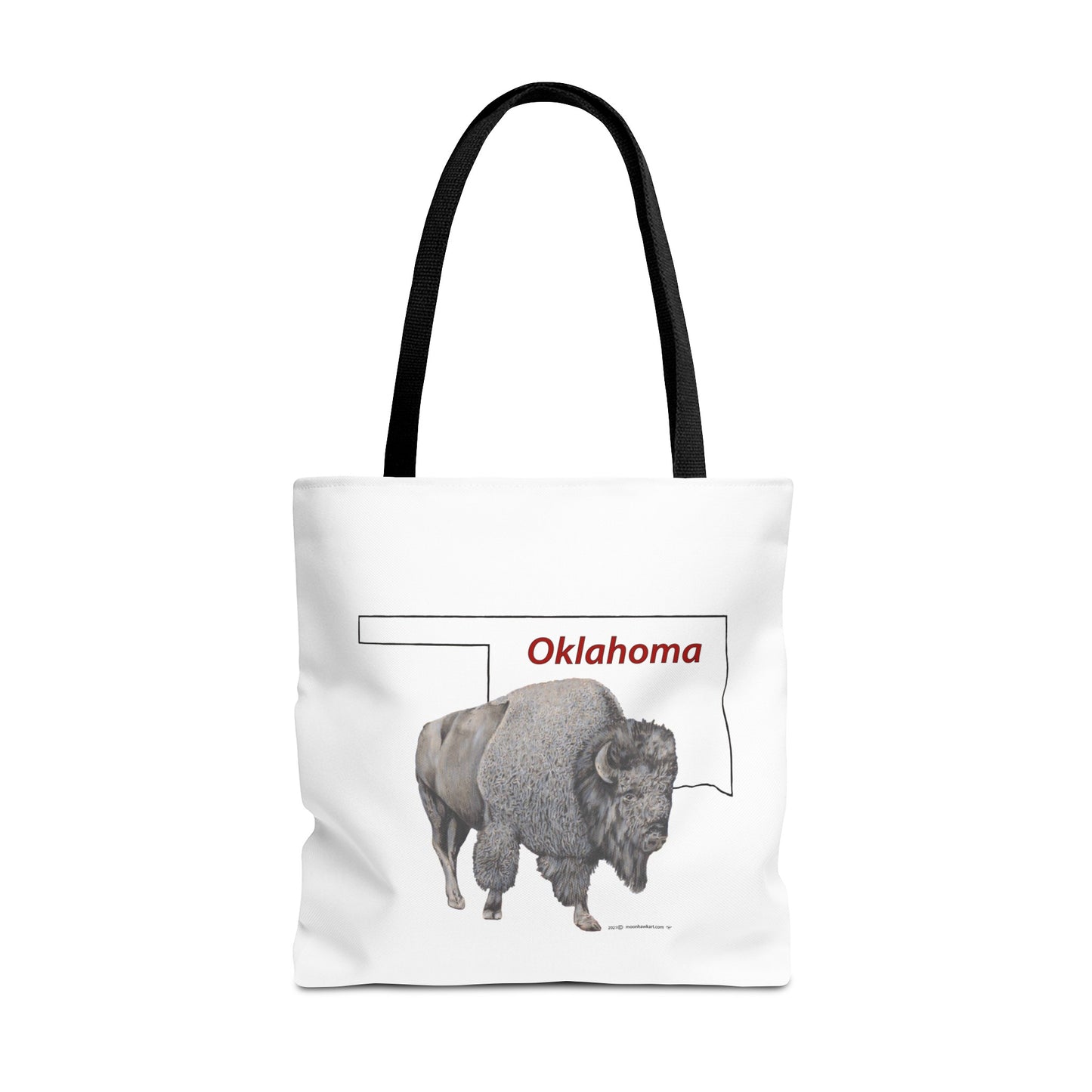 Oklahoma Bison Tote Bag