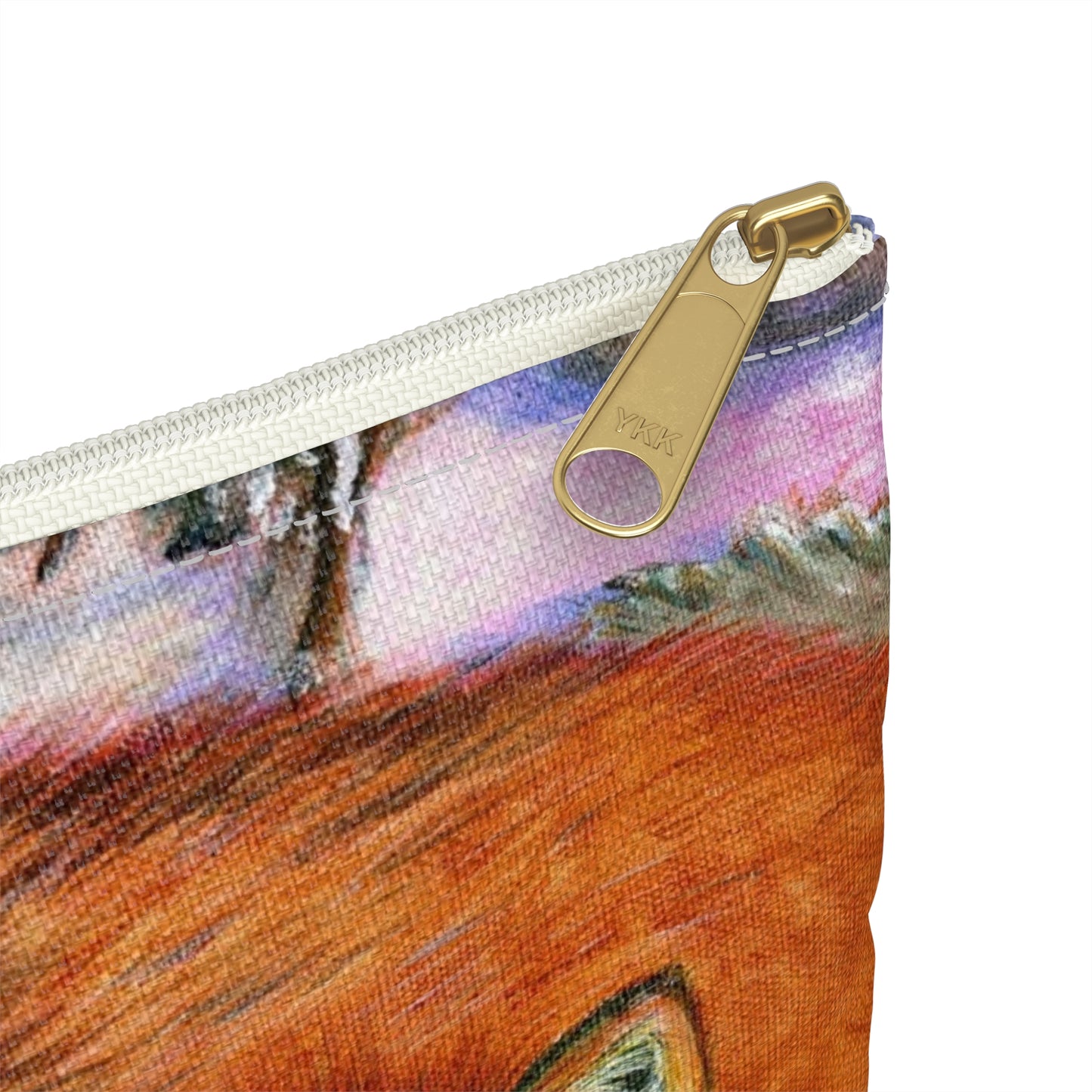 Accessory Pouch, Red Foxes, Brothers, Winter Scene