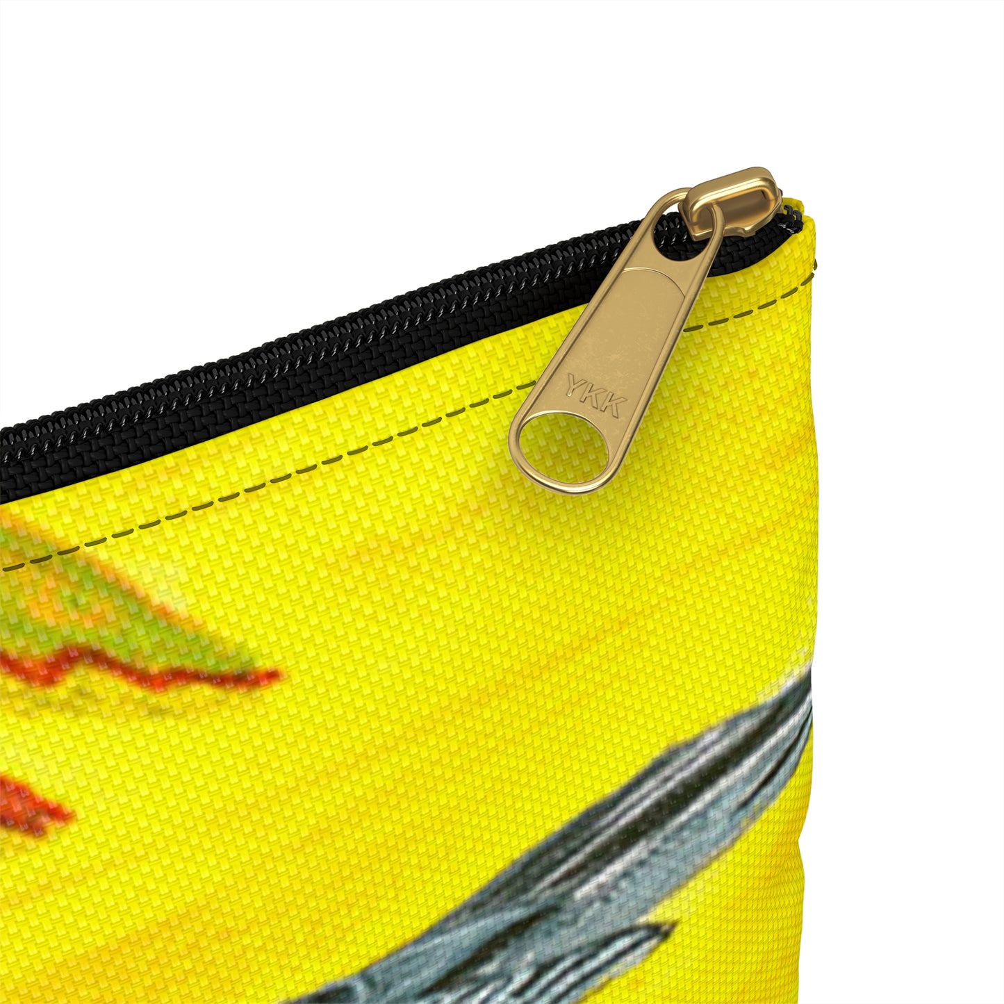 Accessory Pouch, Chickadee, Fall Theme, Yellow