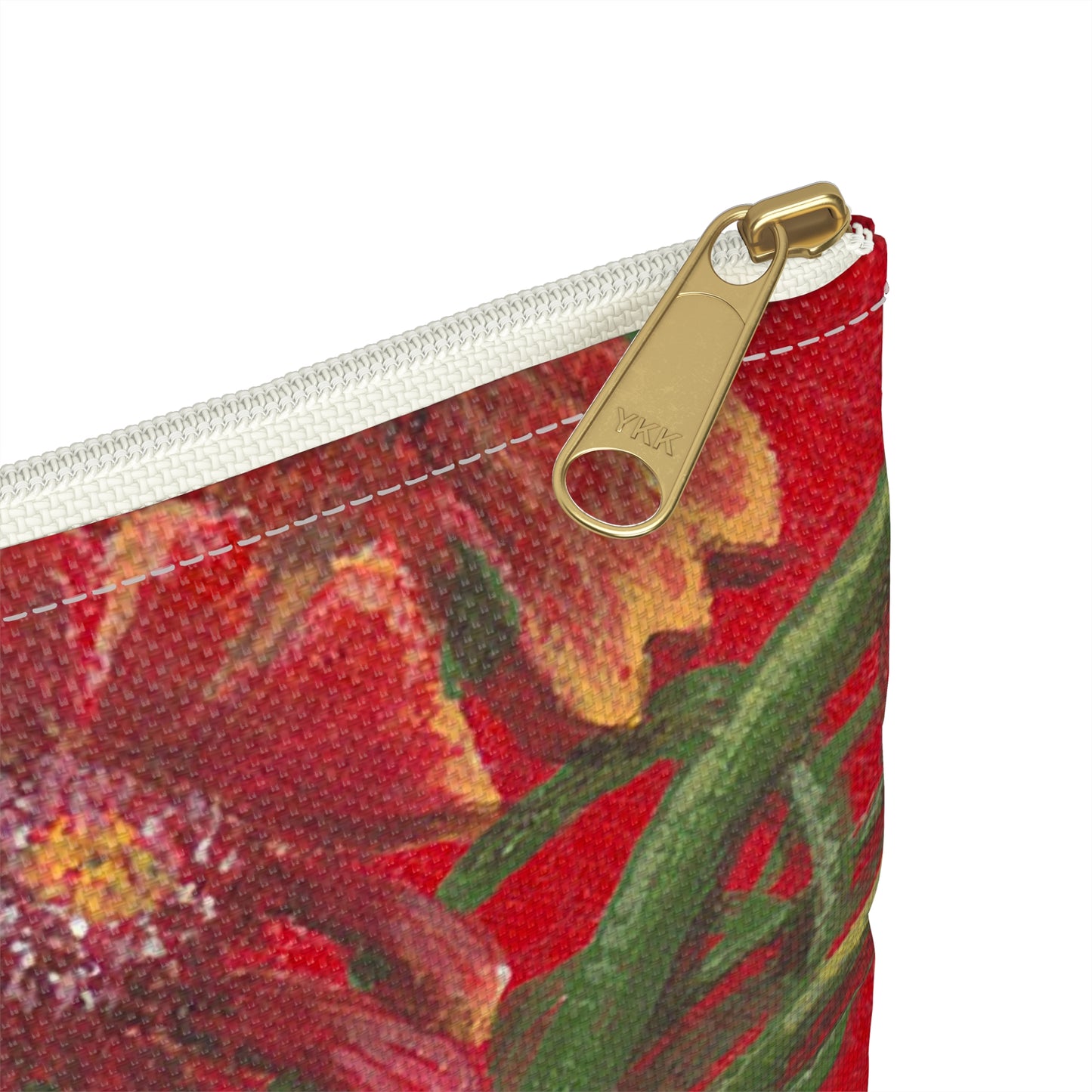 Accessory Pouch, Indian Blanket, Oklahoma State Wildflower, Native Floral