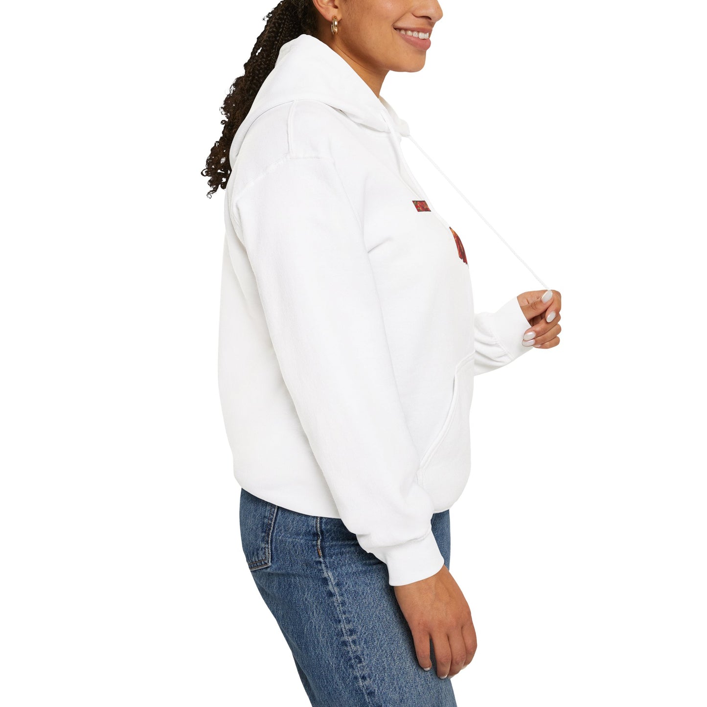 Unisex Heavy Blend™ Hooded Sweatshirt, Oklahoma, Indian Blanket, Oklahoma State Wildflowers