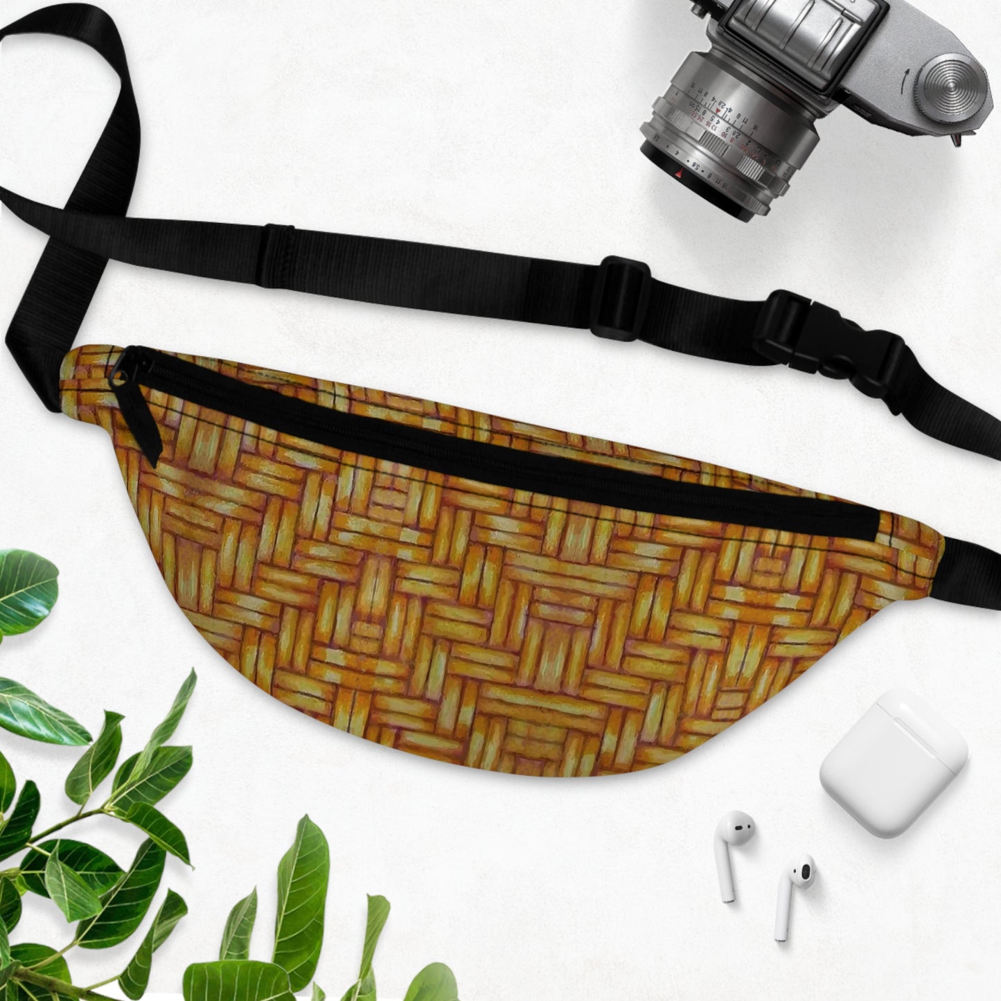 Fanny Pack, Native American Basketweave Design
