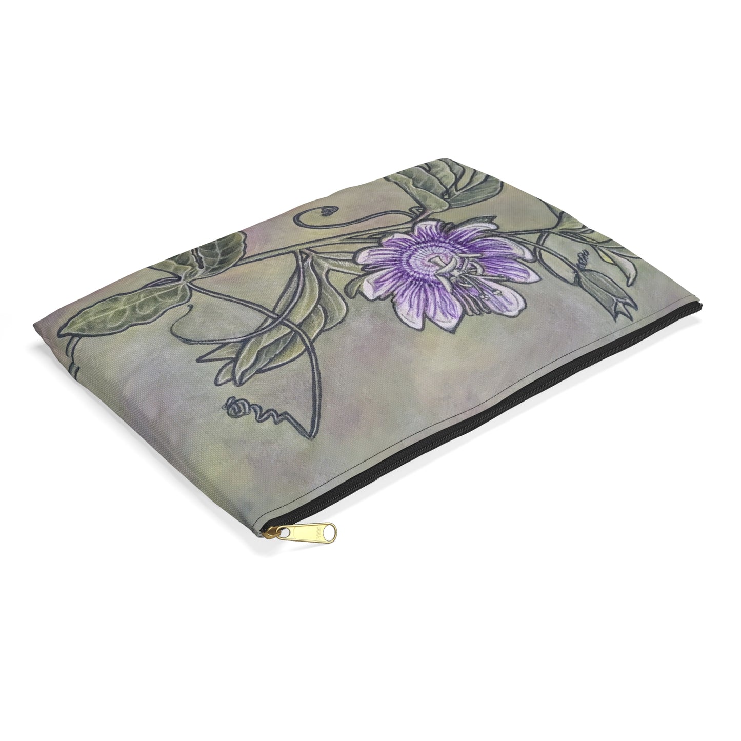 Accessory Pouch, Passion Flower, Passiflora, Maypop, Oklahoma Native, Wildflower