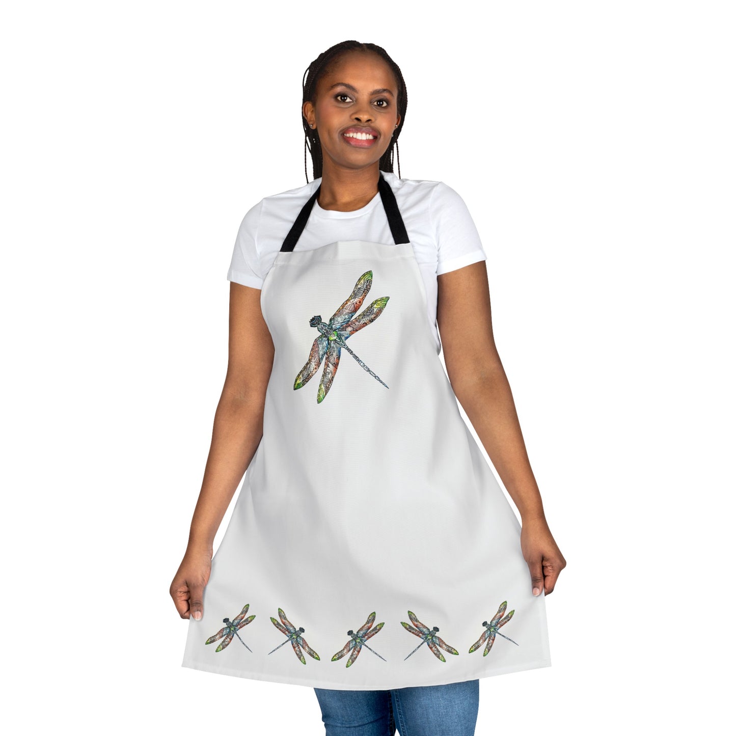 Apron with Dragonflies