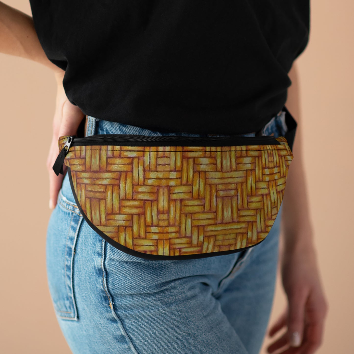 Fanny Pack, Native American Basketweave Design