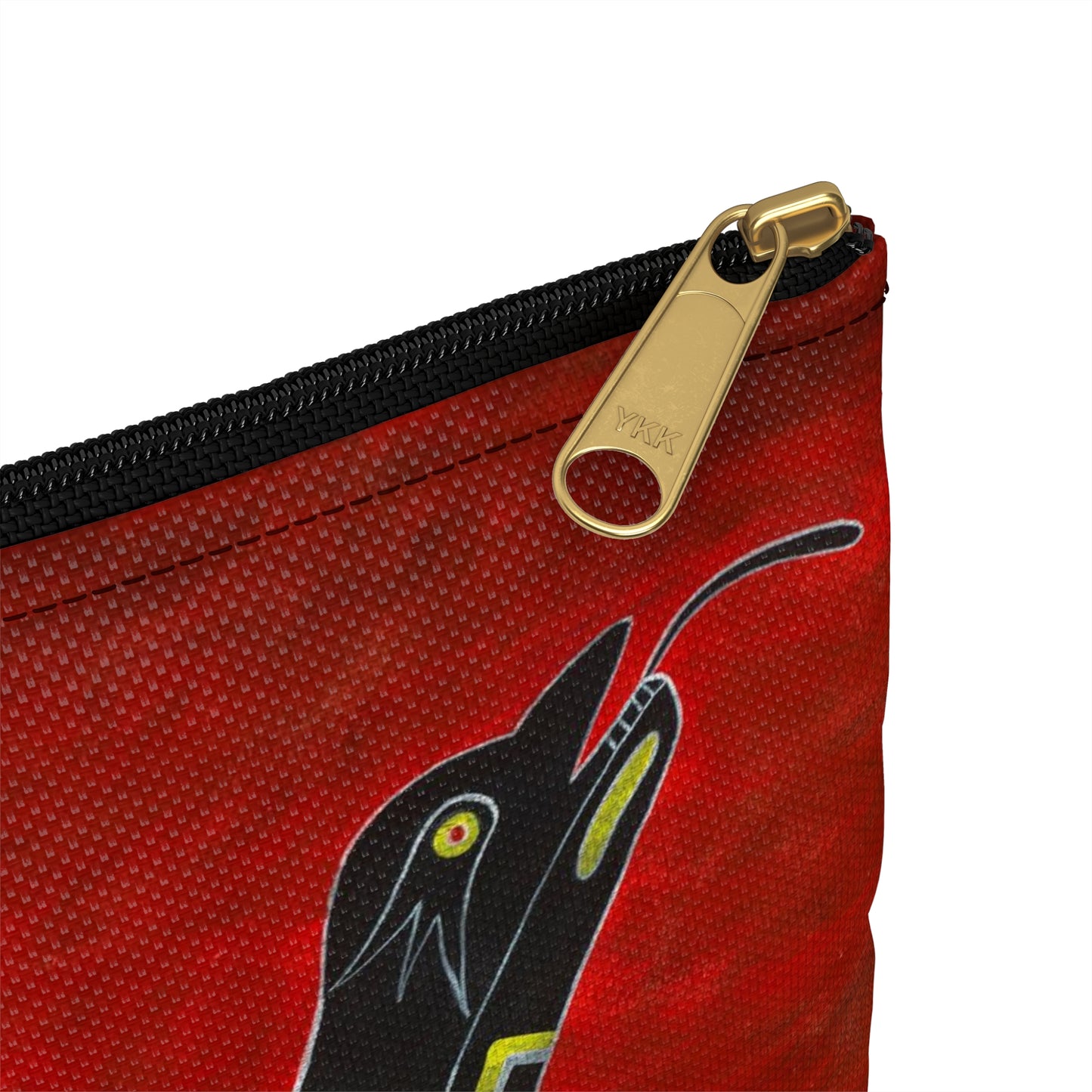 Accessory Pouch, Bird Serpent, SouthEast Mound Symbol, Ancient Tribal Motif