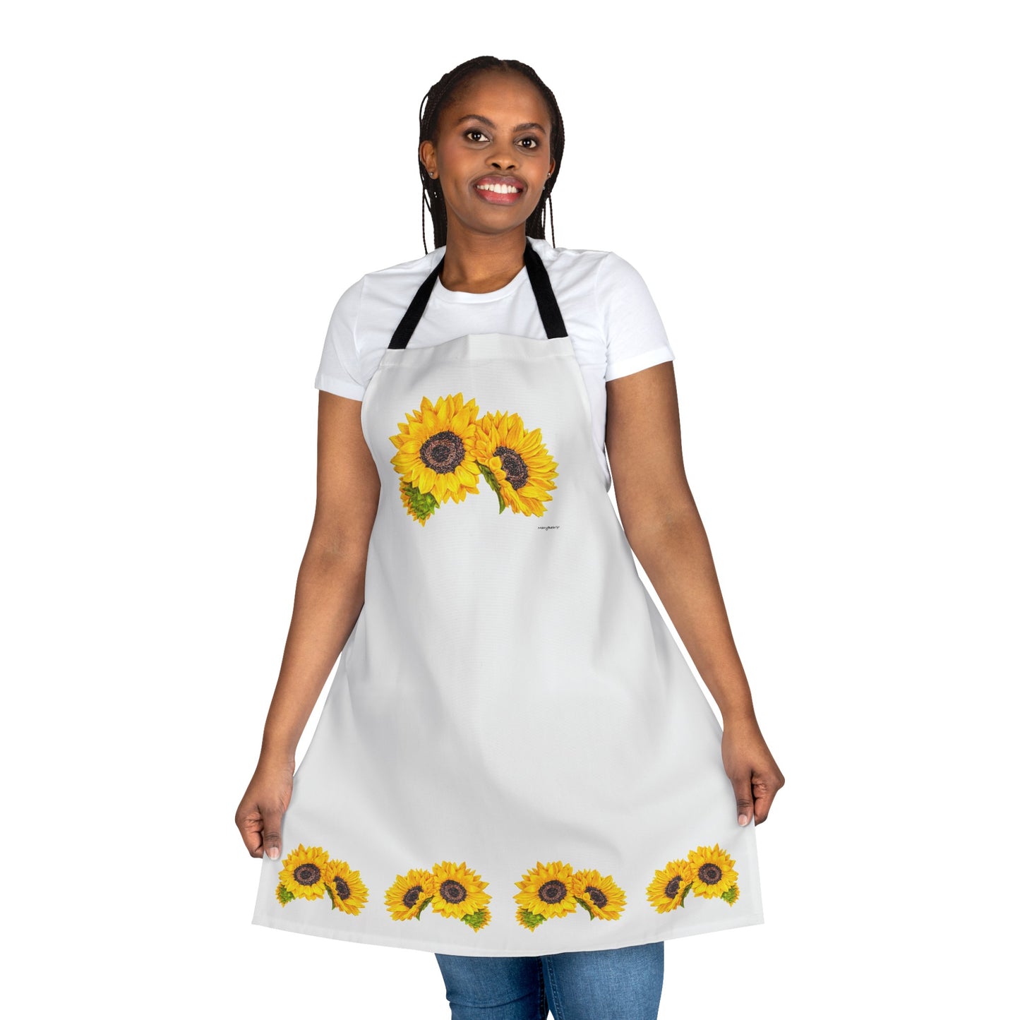 Apron with Sunflowers