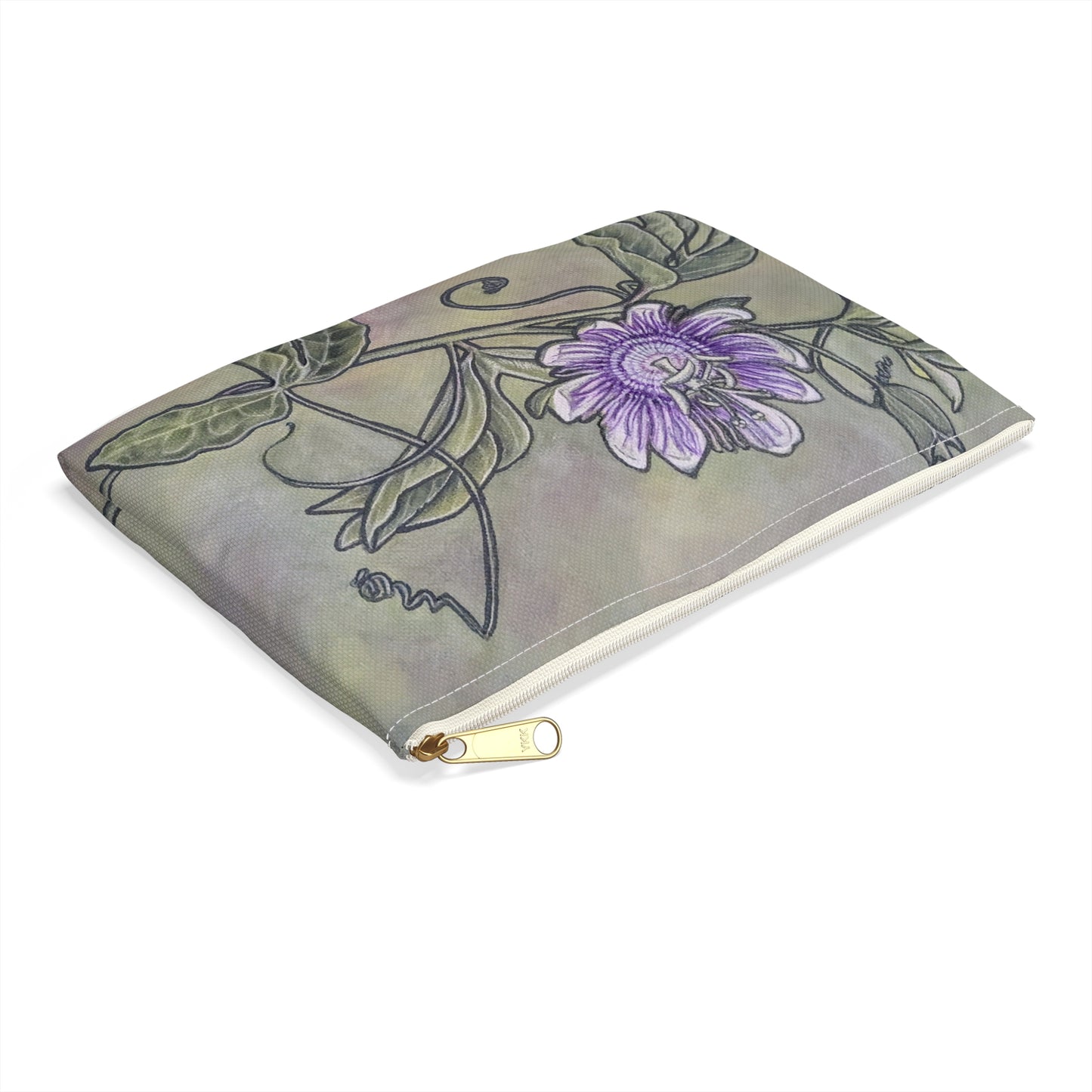 Accessory Pouch, Passion Flower, Passiflora, Maypop, Oklahoma Native, Wildflower