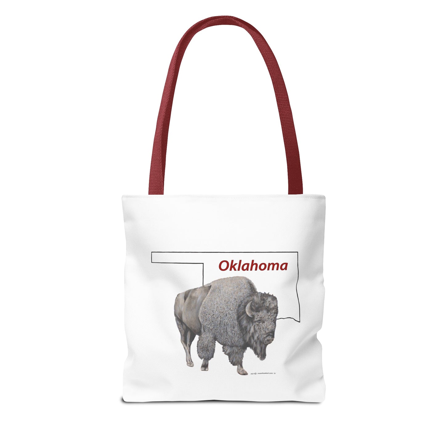Oklahoma Bison Tote Bag