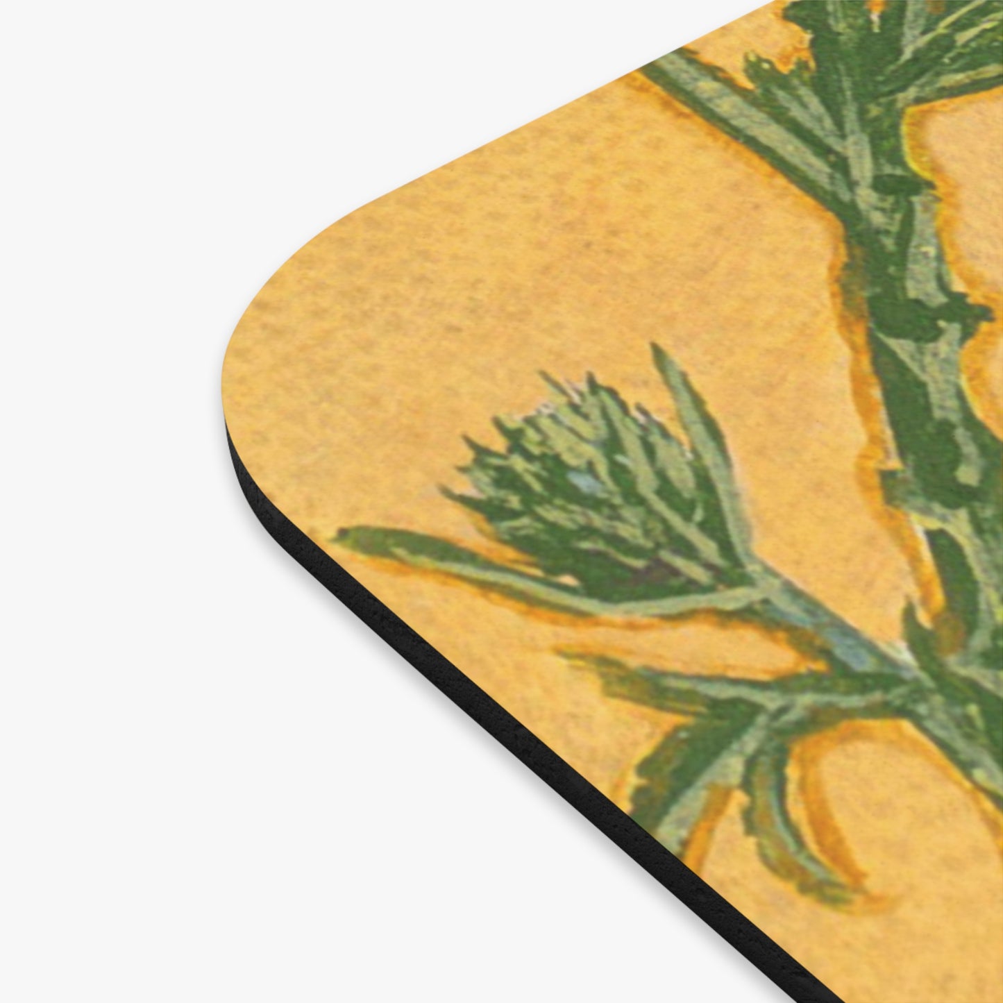 Mouse Pad (Rectangle), Purple Thistle, Oklahoma Wildflowers, Florals