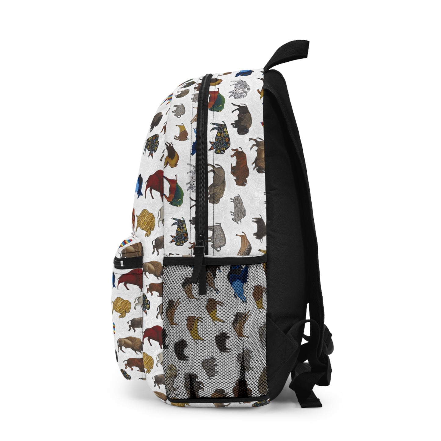 Backpack, Bison Transition, Buffalo, Native American, Back To School, Camping, Hiking