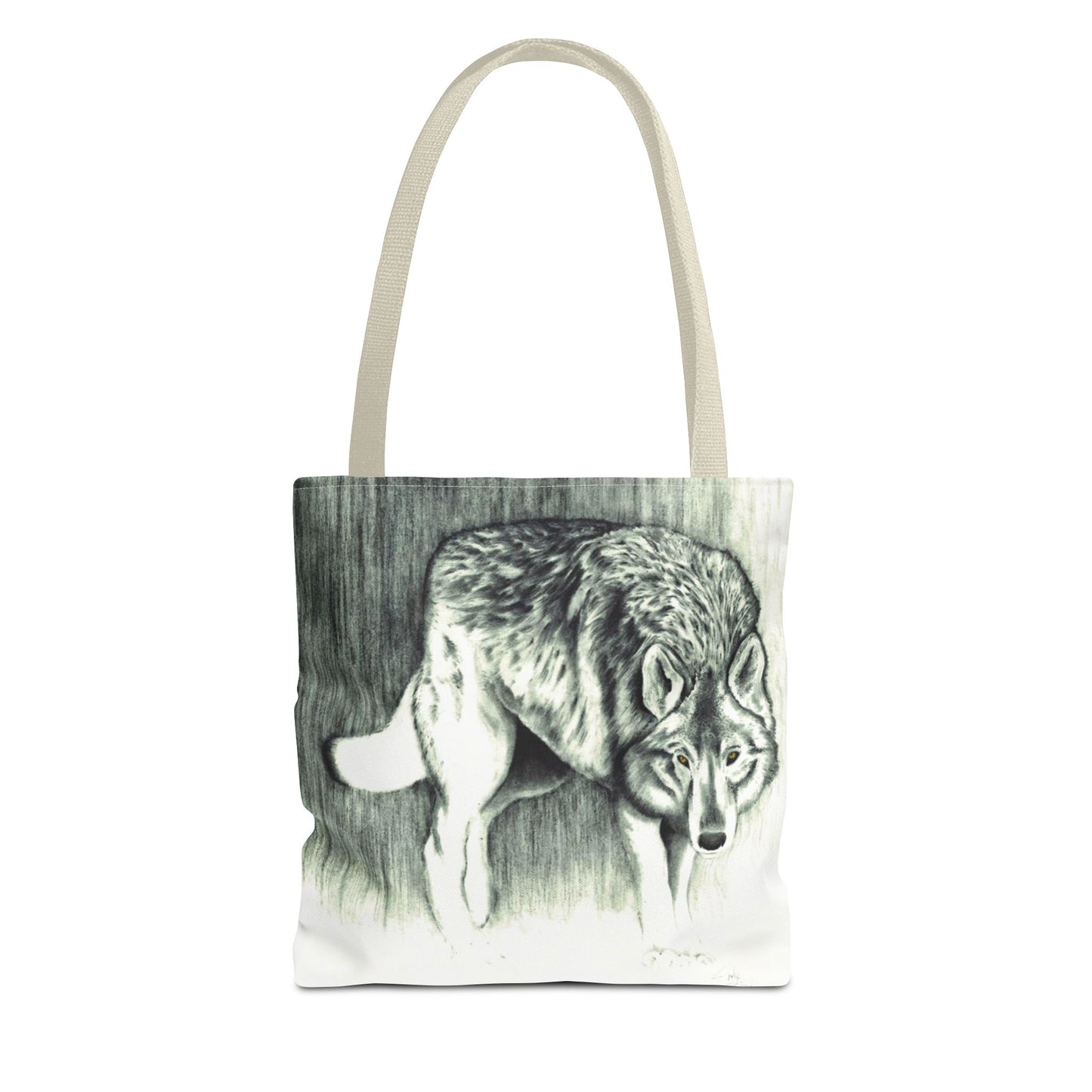 Tote Bag — Wolf Sketch - Native Wildlife Art Tote