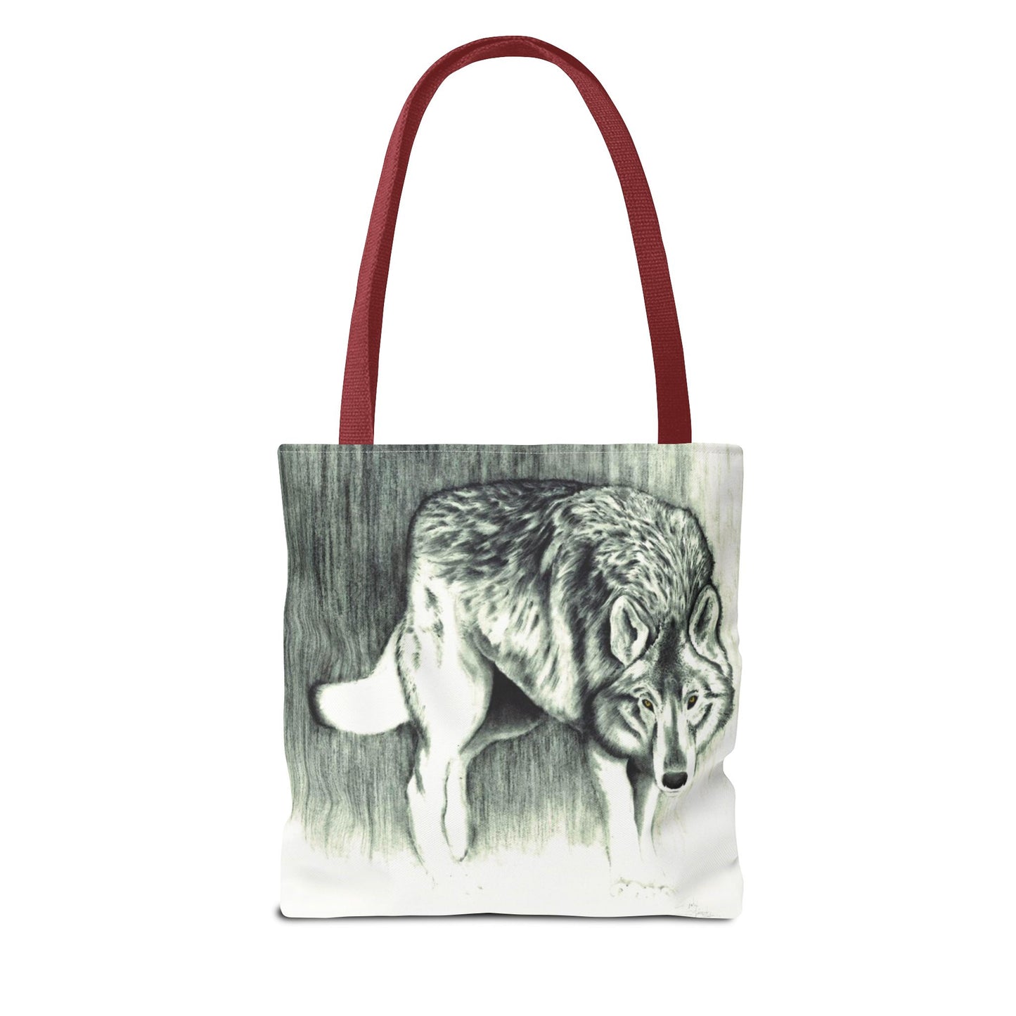 Tote Bag — Wolf Sketch - Native Wildlife Art Tote